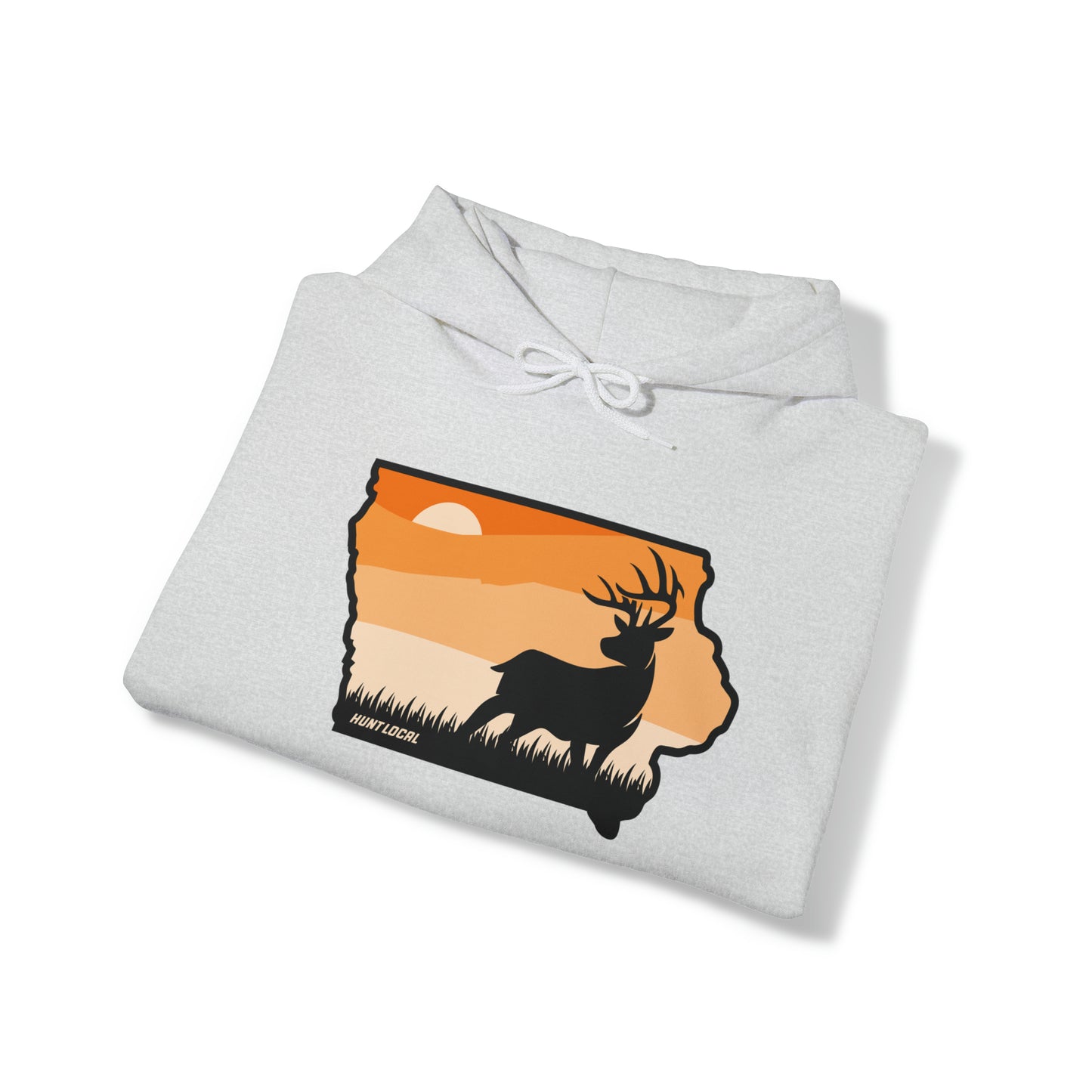 Iowa - Sunset Buck Hoodie