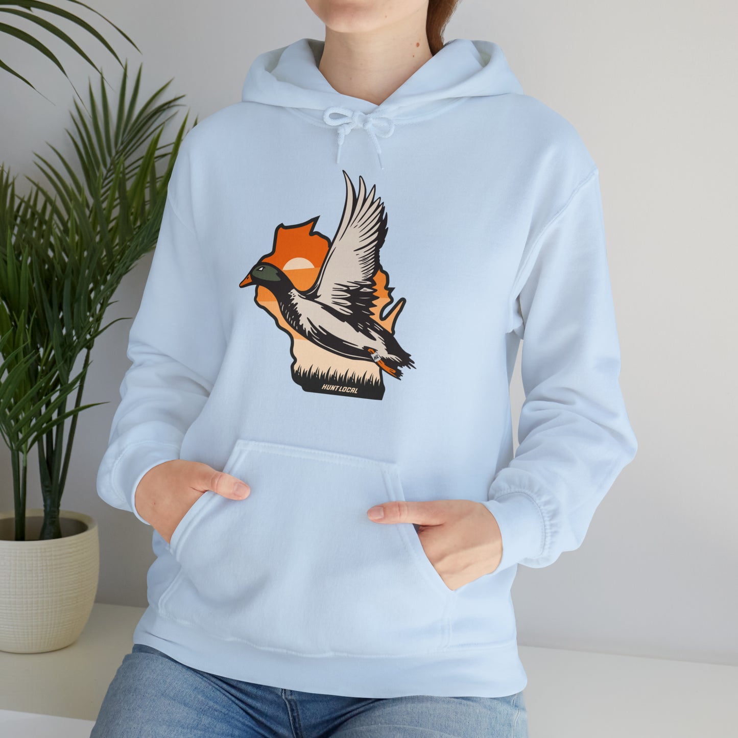 Wisconsin - Hunt Local Waterfowl Hoodie