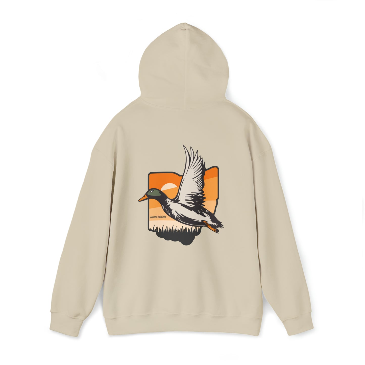 Ohio - Sunset Waterfowl Hoodie (back)