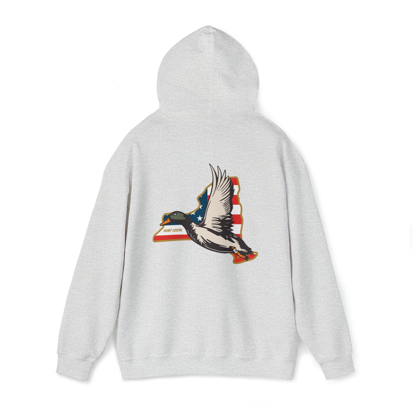 New York - USA Waterfowl Hoodie (back)