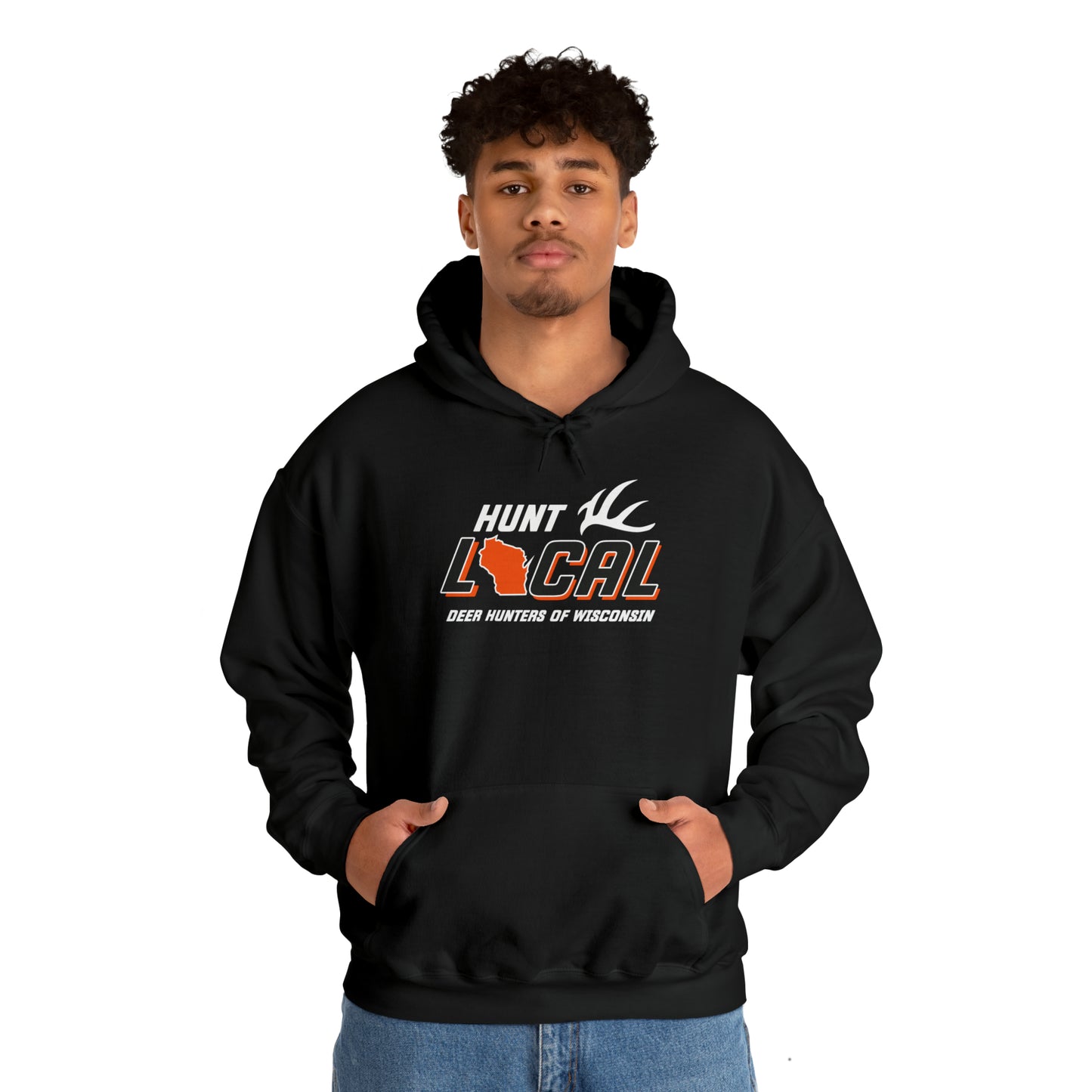 Wisconsin - Hunt Local Buck Hoodie