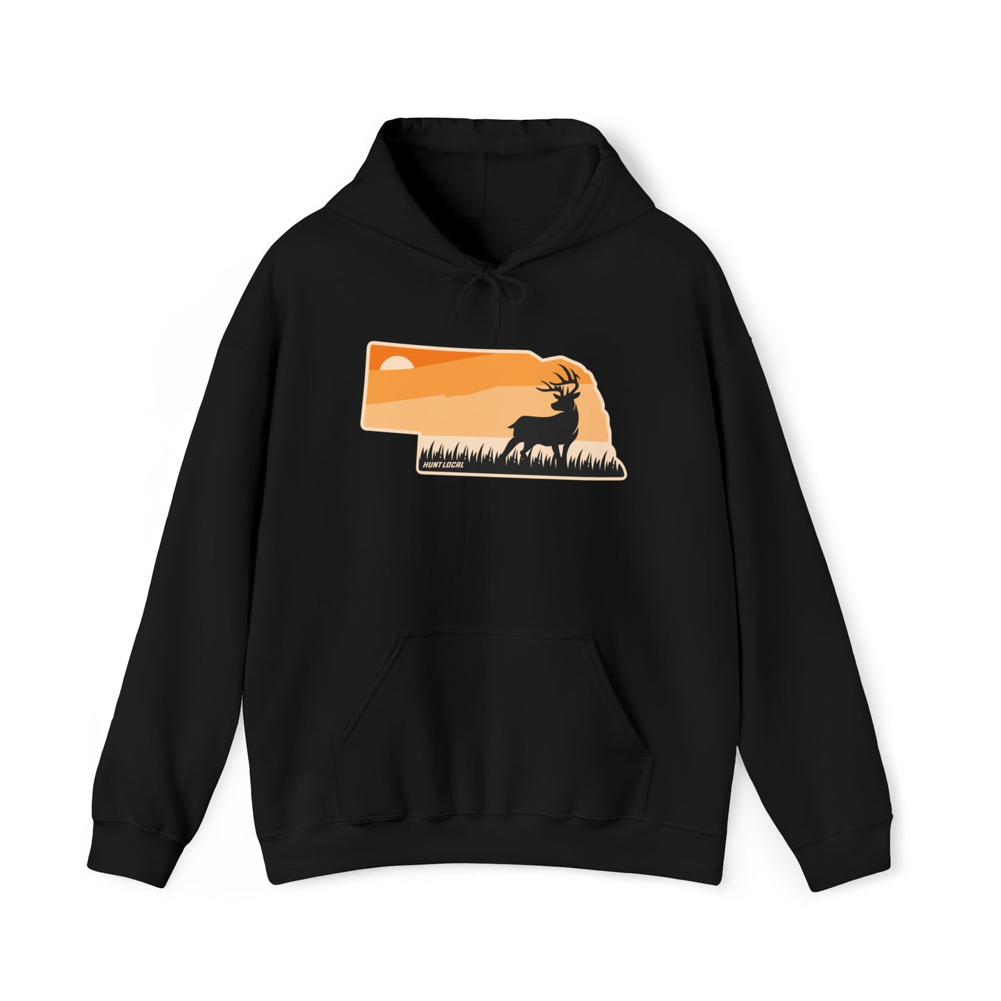 Nebraska - Sunset Buck Hoodie