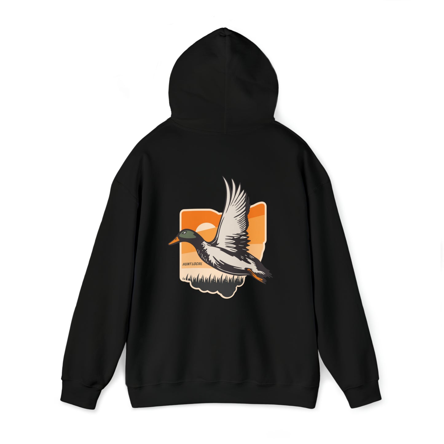 Ohio - Sunset Waterfowl Hoodie (back)