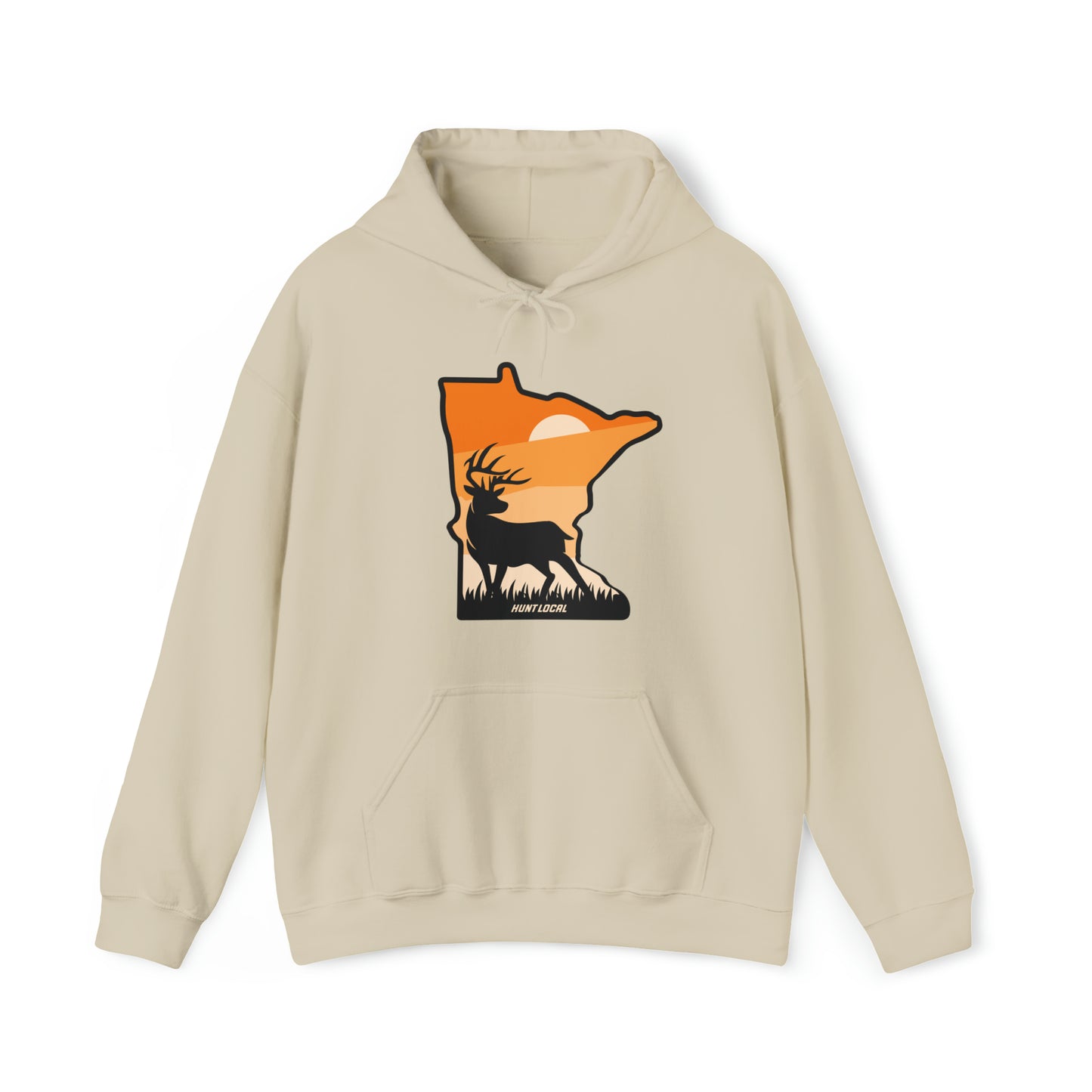 Minnesota - Sunset Buck Hoodie