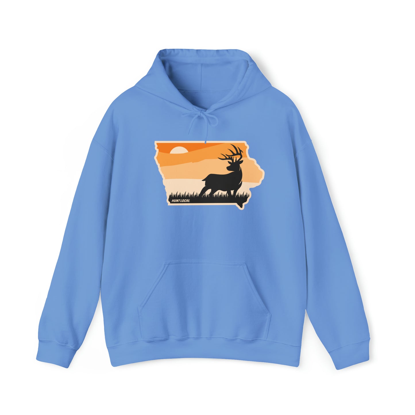 Iowa - Sunset Buck Hoodie