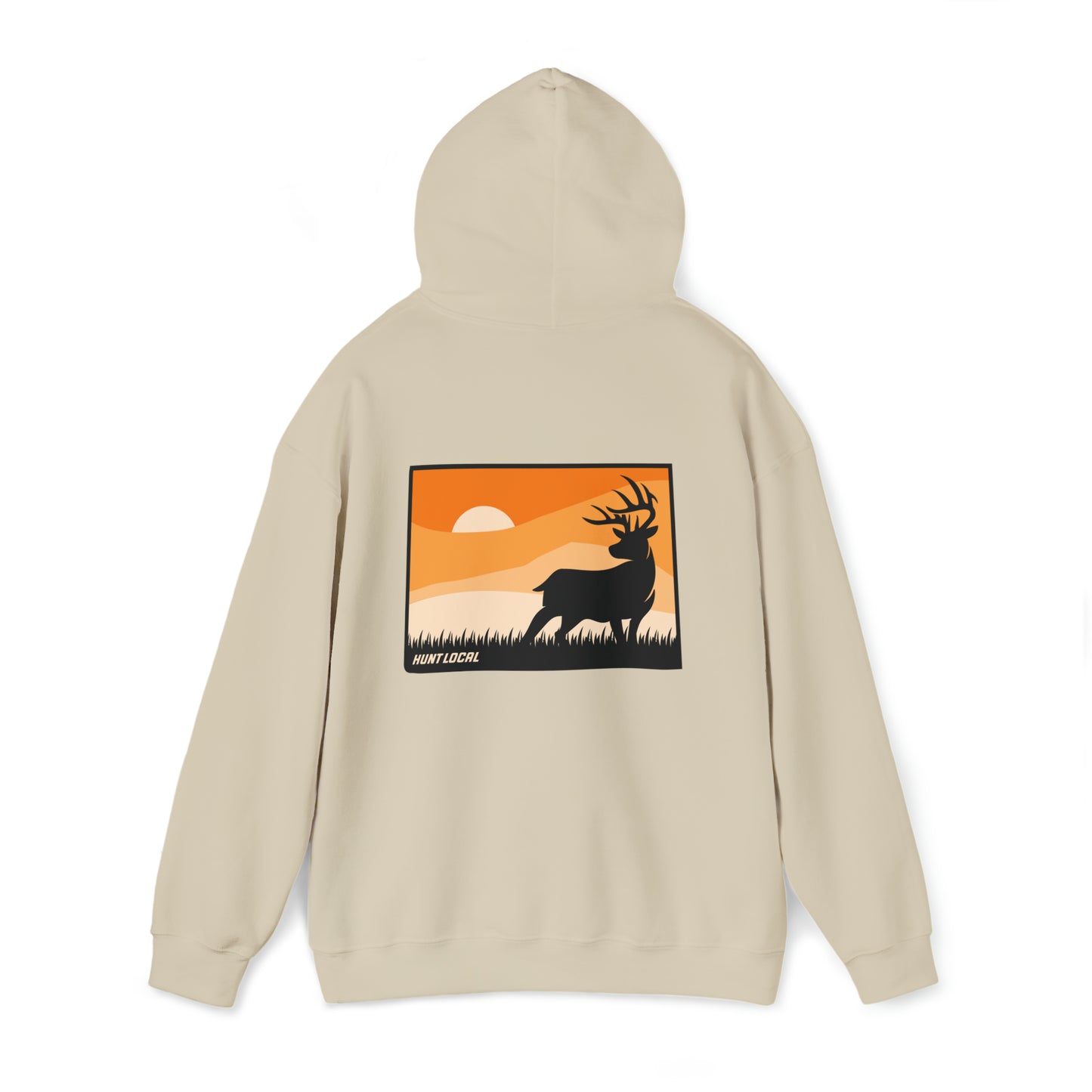 Colorado - Sunset Buck Hoodie (back)