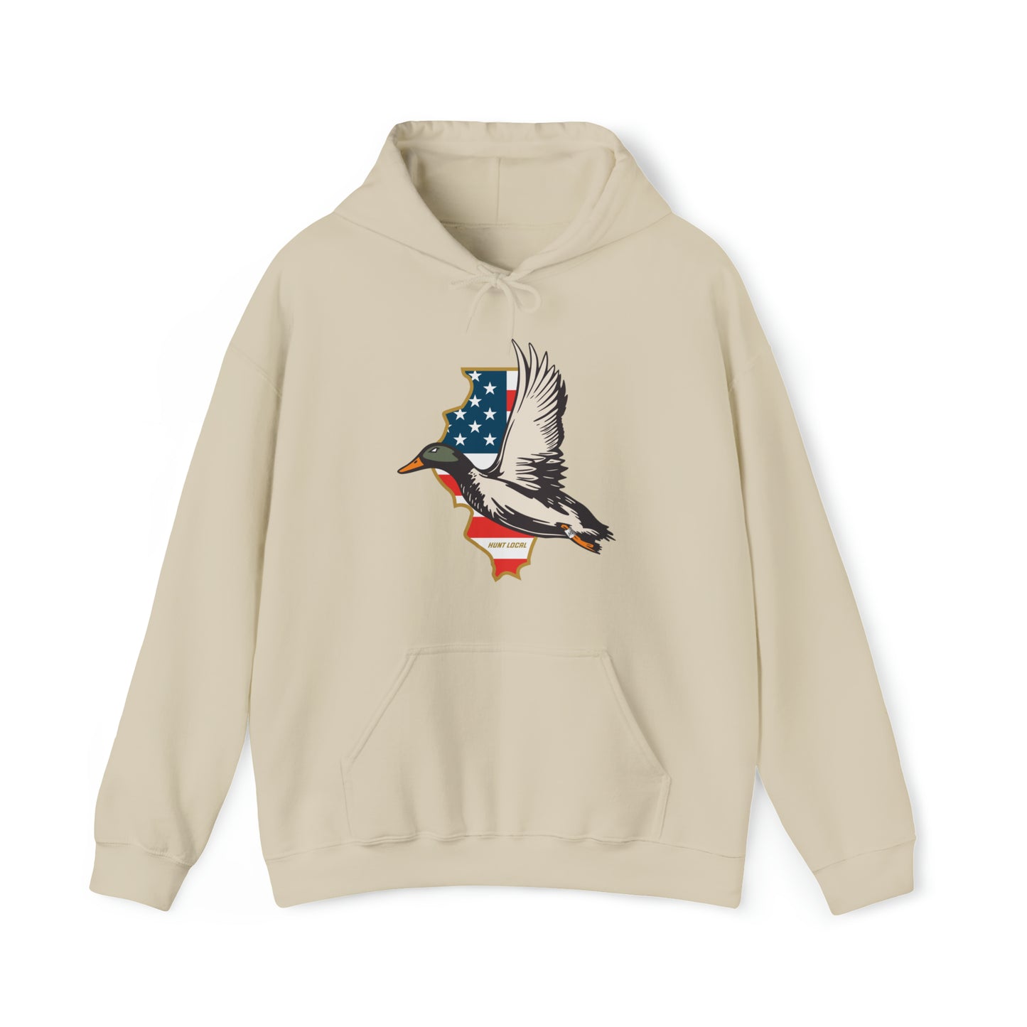 Illinois - USA Waterfowl Hoodie