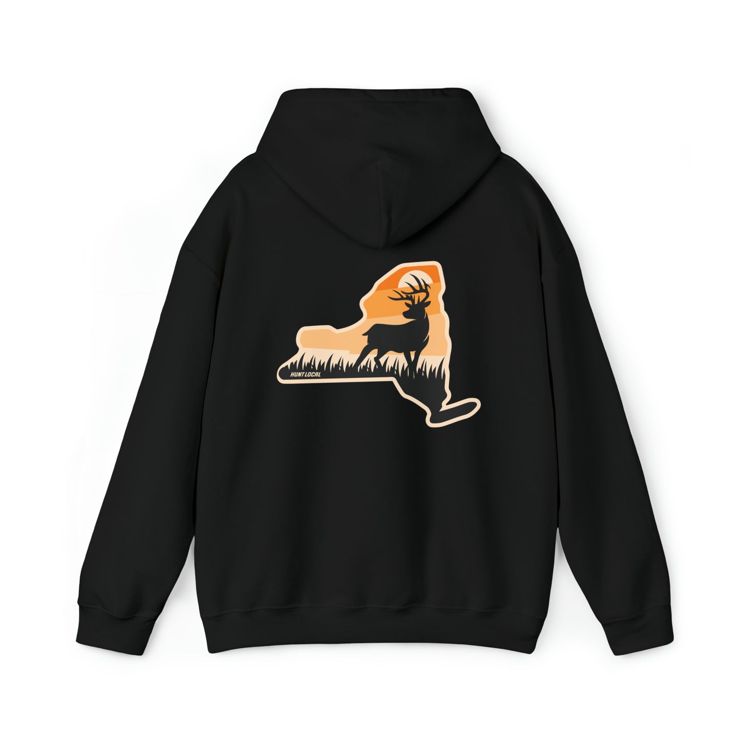 New York - Sunset Buck Hoodie (back)