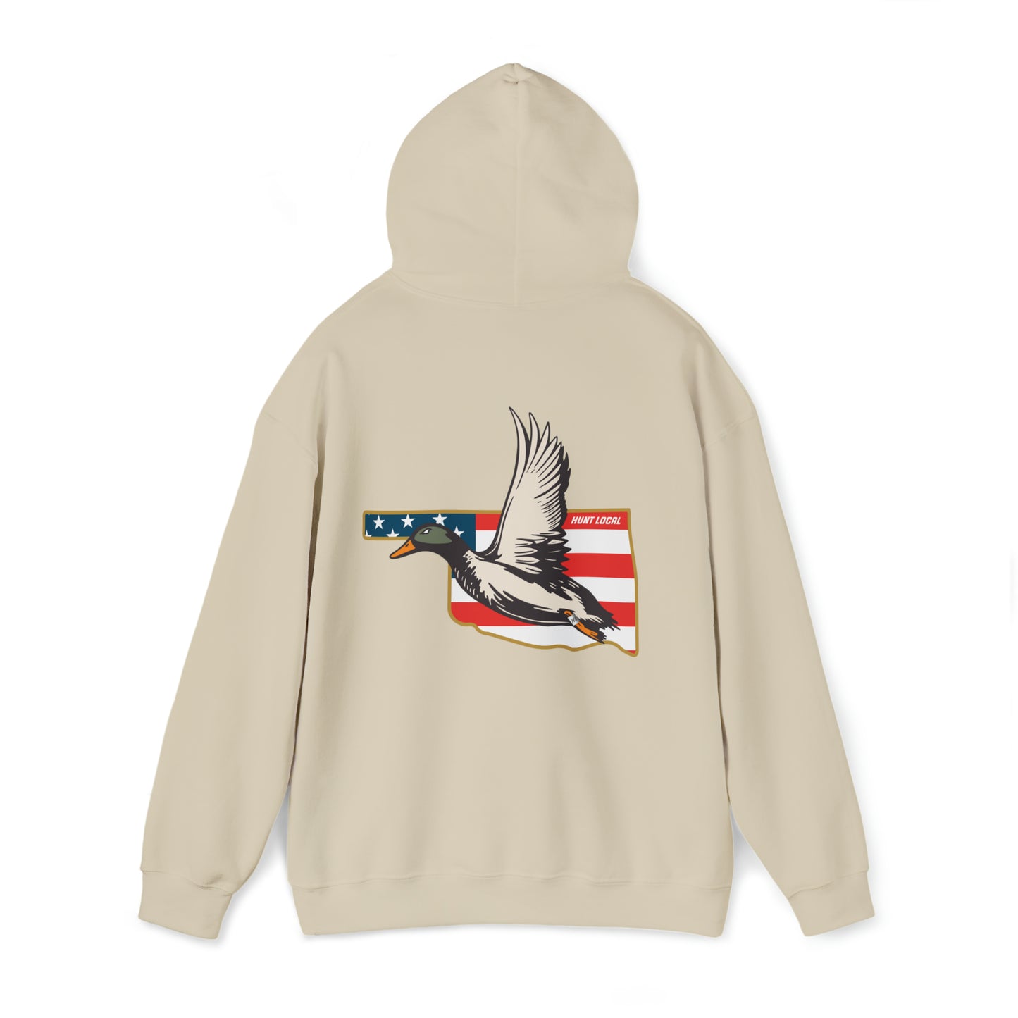 Oklahoma - USA Waterfowl Hoodie (back)