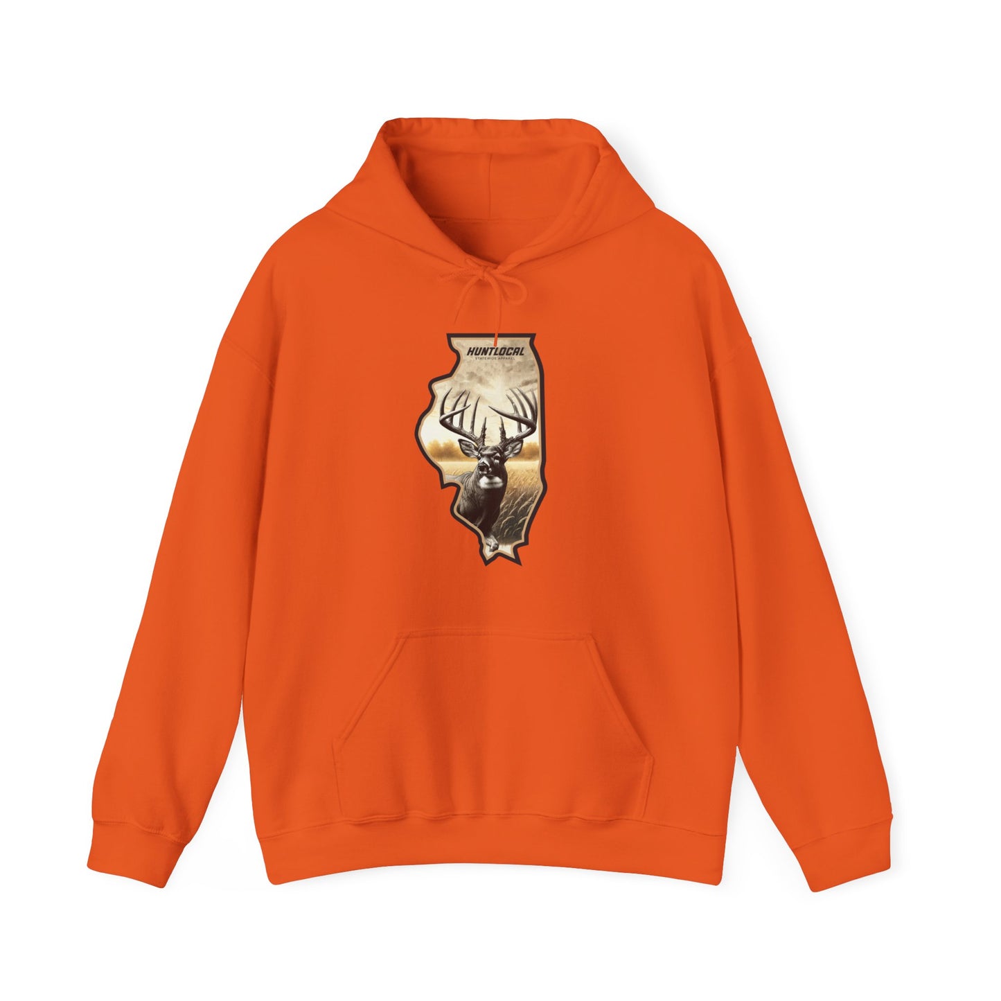 Illinois - Whitetail Buck Hoodie