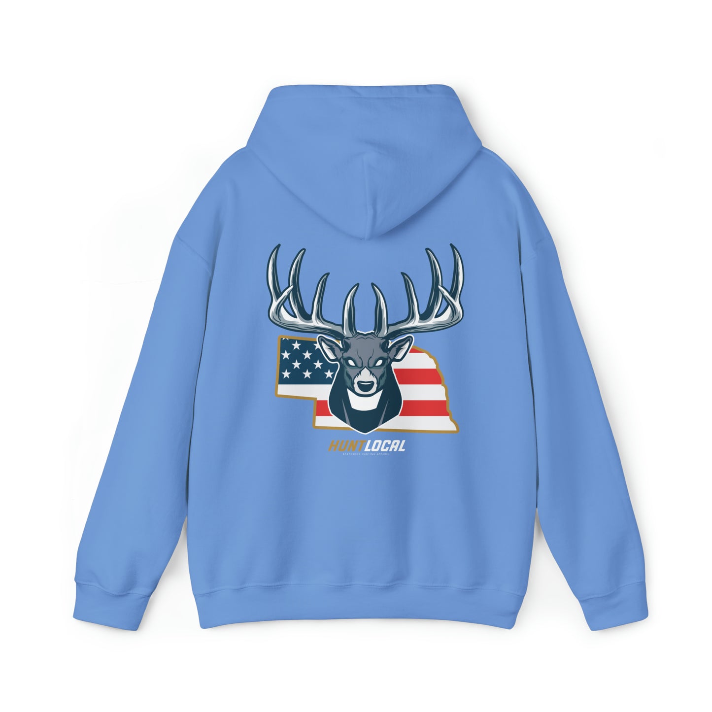 Nebraska - USA Buck Hoodie (back)