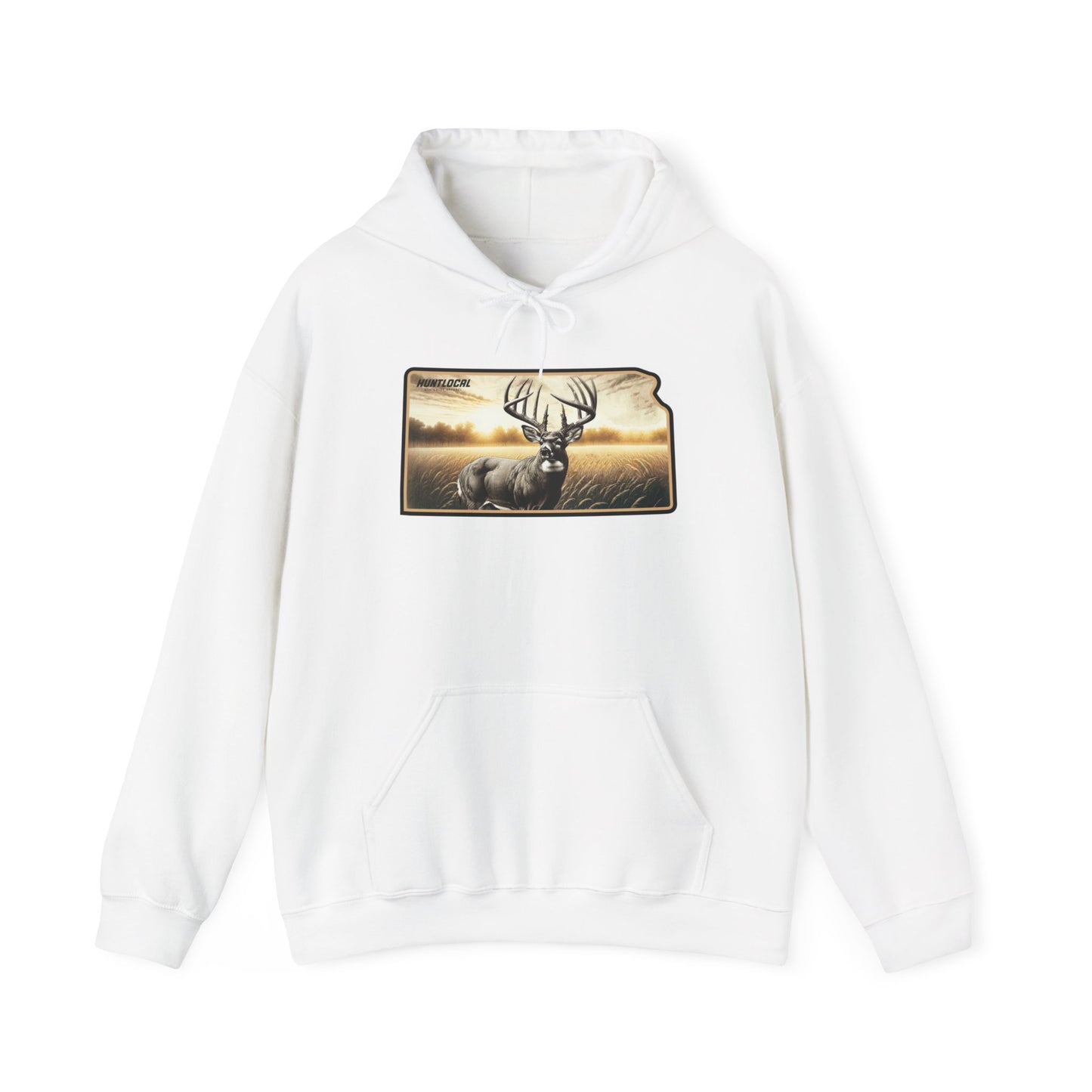 Kansas - Whitetail Buck Hoodie