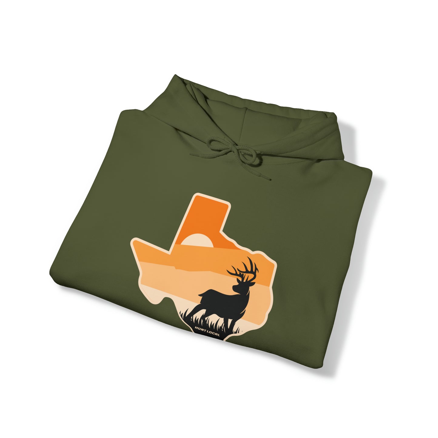 Texas - Sunset Buck Hoodie