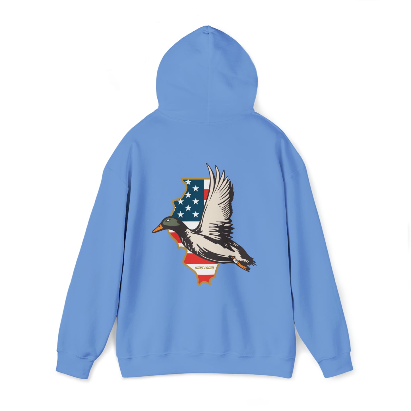 Illinois - USA Waterfowl Hoodie (back)