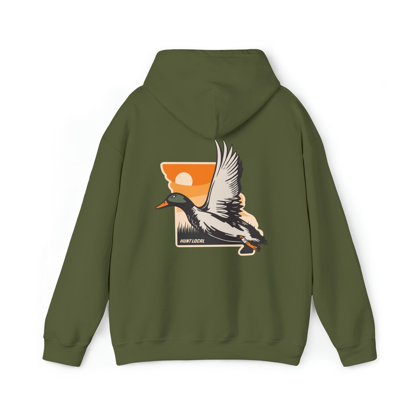 Missouri - Sunset Waterfowl Hoodie (back)