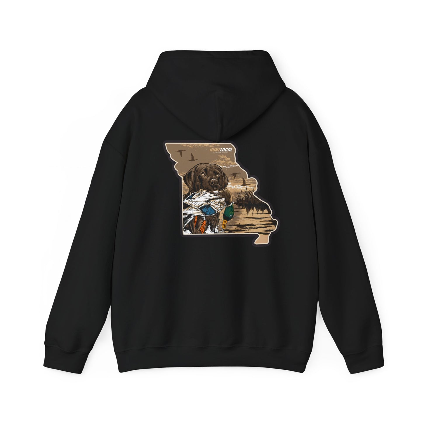 Missouri - Sunset Waterfowl Hoodie (back)