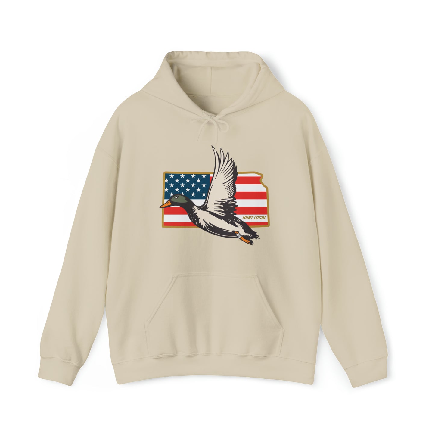 Kansas - USA Waterfowl Hoodie