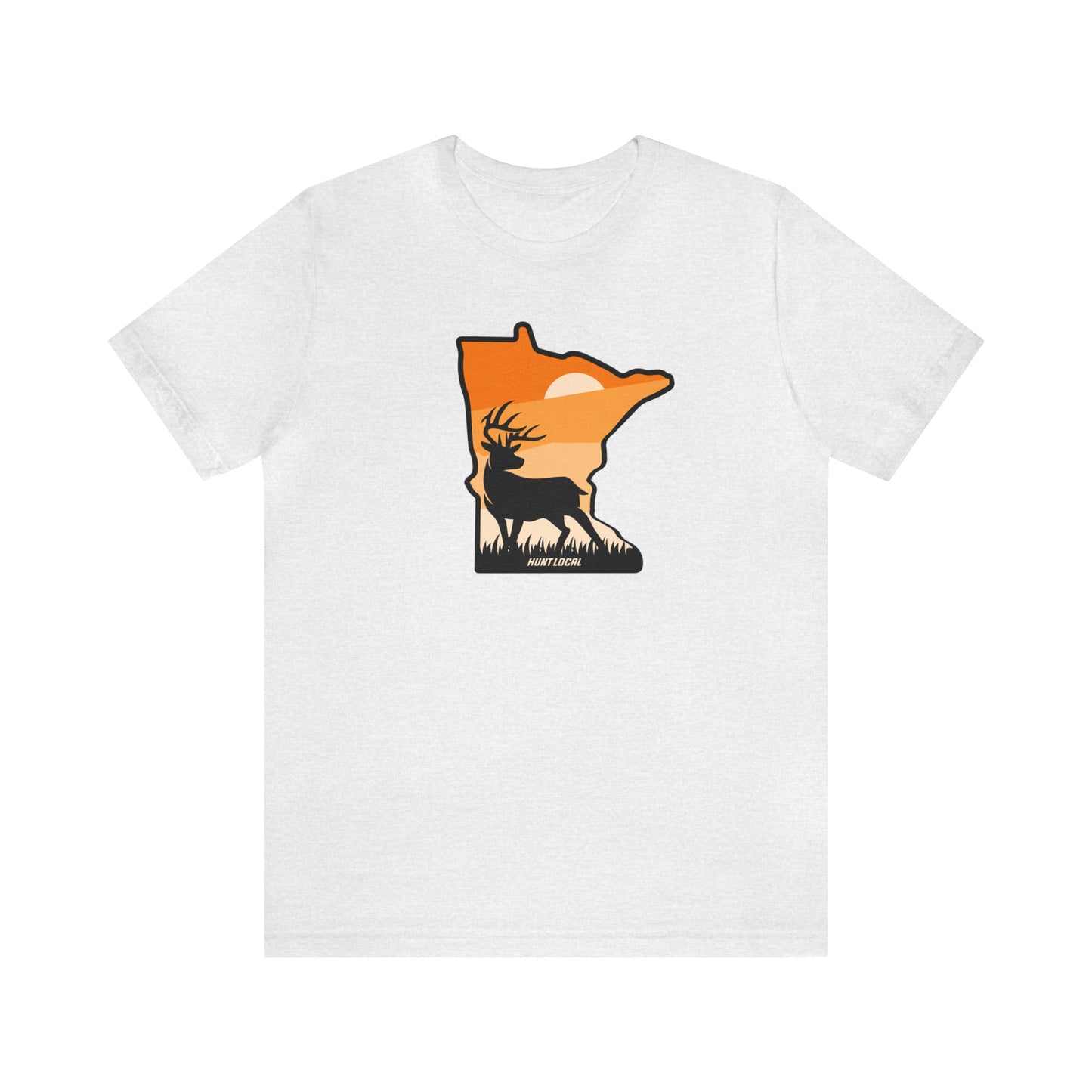 Minnesota - Sunset Buck Front Tee