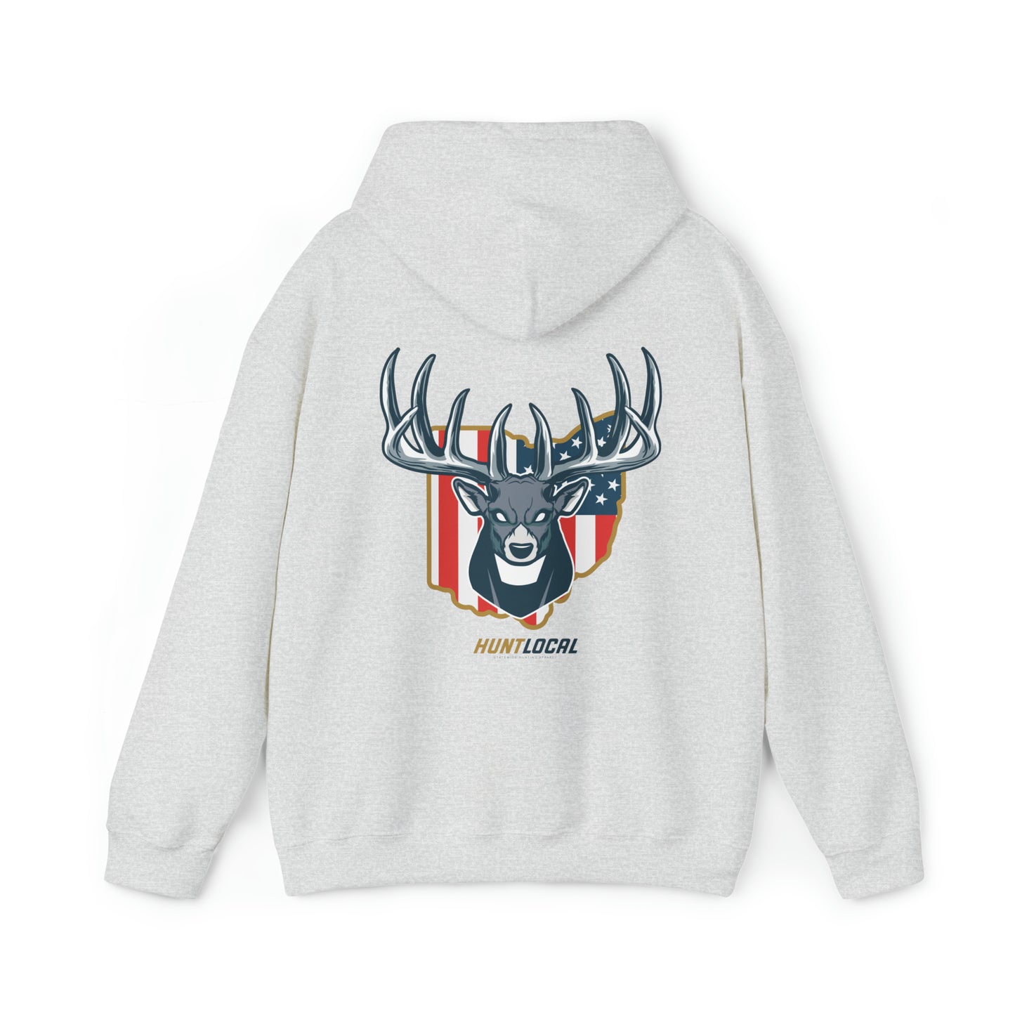 Ohio - USA Buck Hoodie (back)