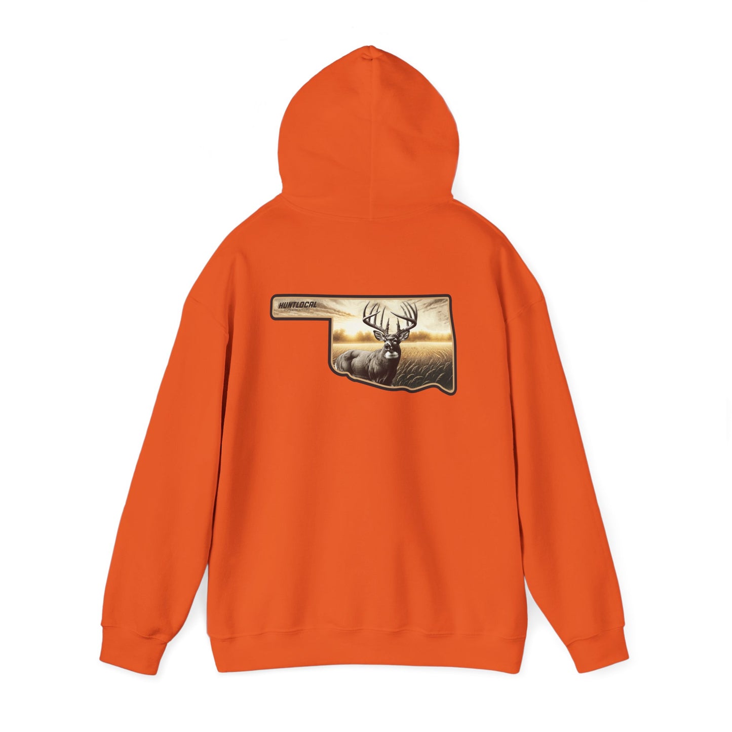 Oklahoma - Whitetail Buck Hoodie (back)