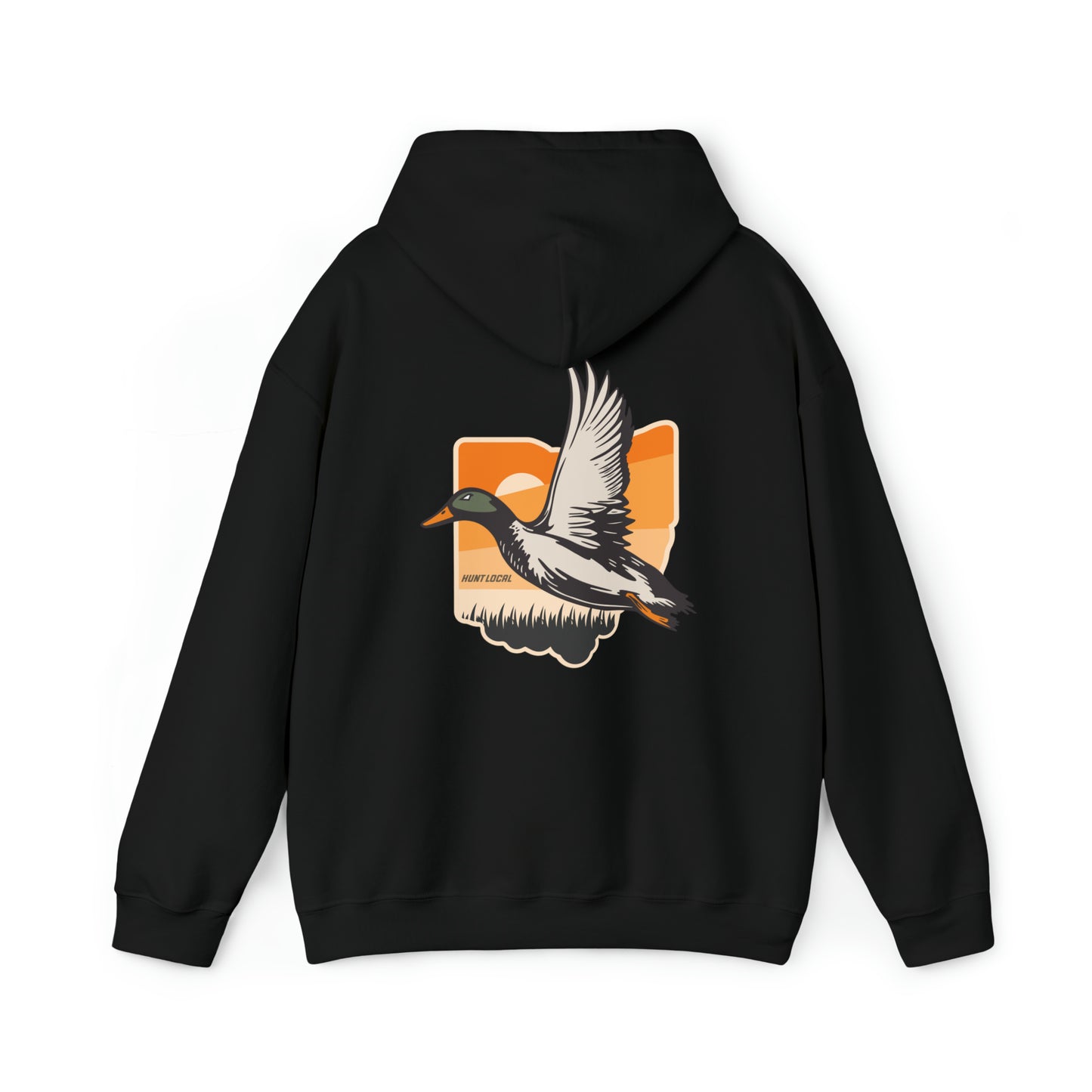 Ohio - Sunset Waterfowl Hoodie (back)