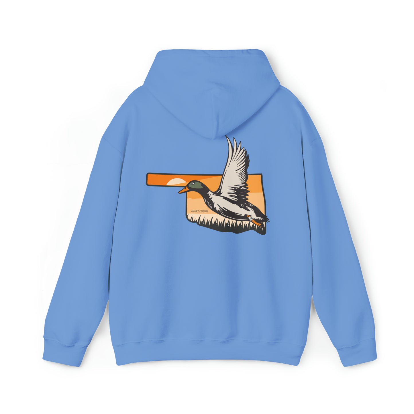 Oklahoma - Sunset Waterfowl Hoodie (back)