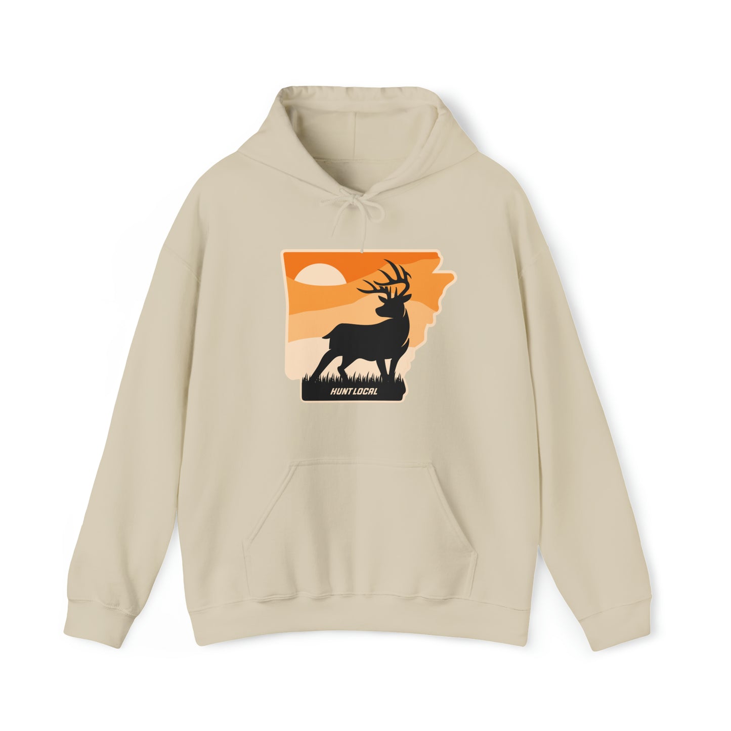 Arkansas - Sunset Buck Hoodie