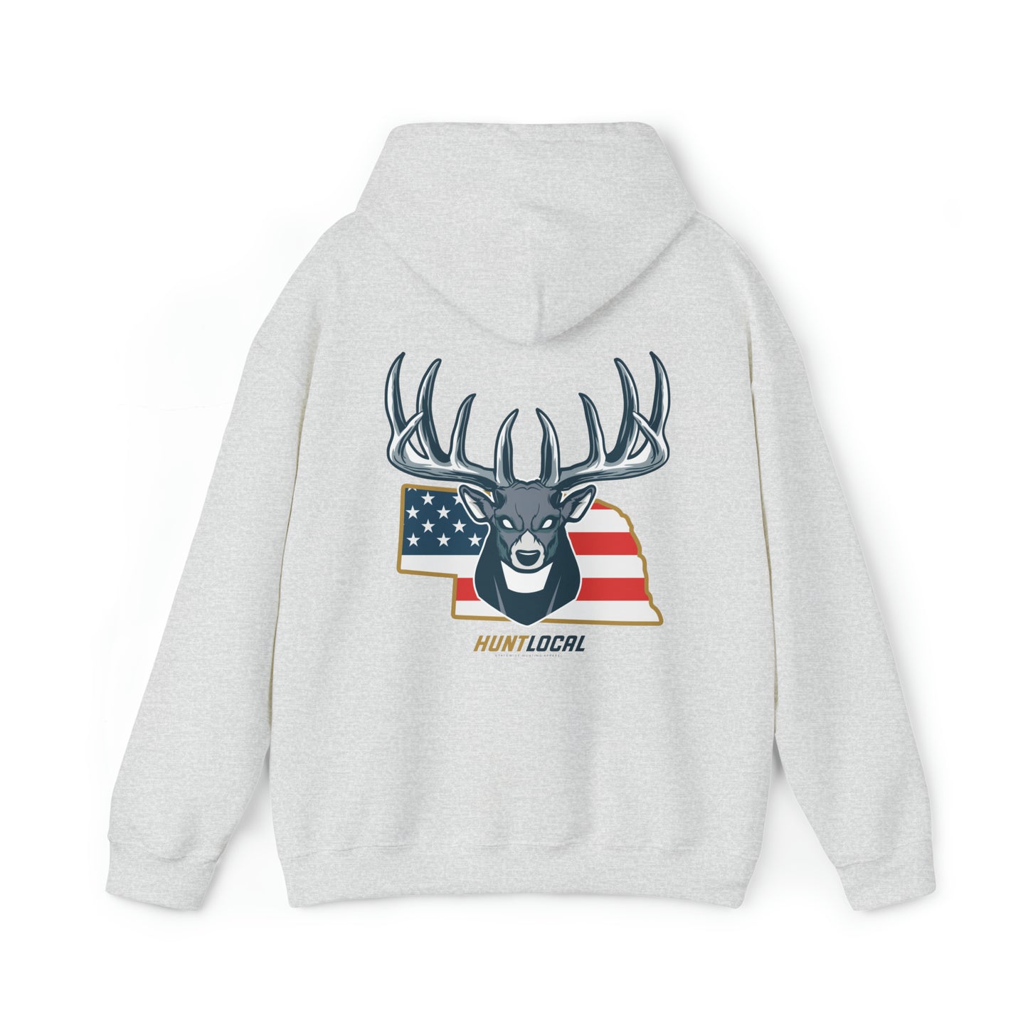 Nebraska - USA Buck Hoodie (back)