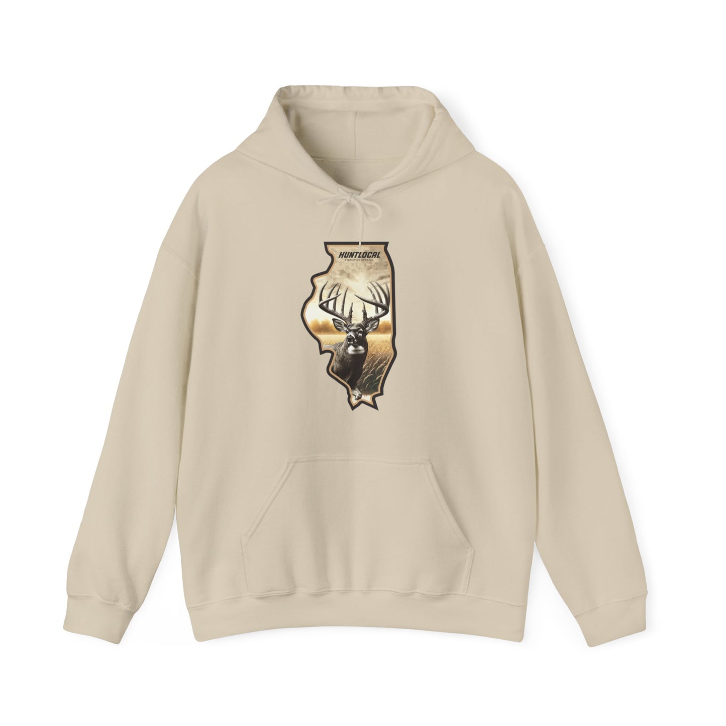 Illinois - Whitetail Buck Hoodie