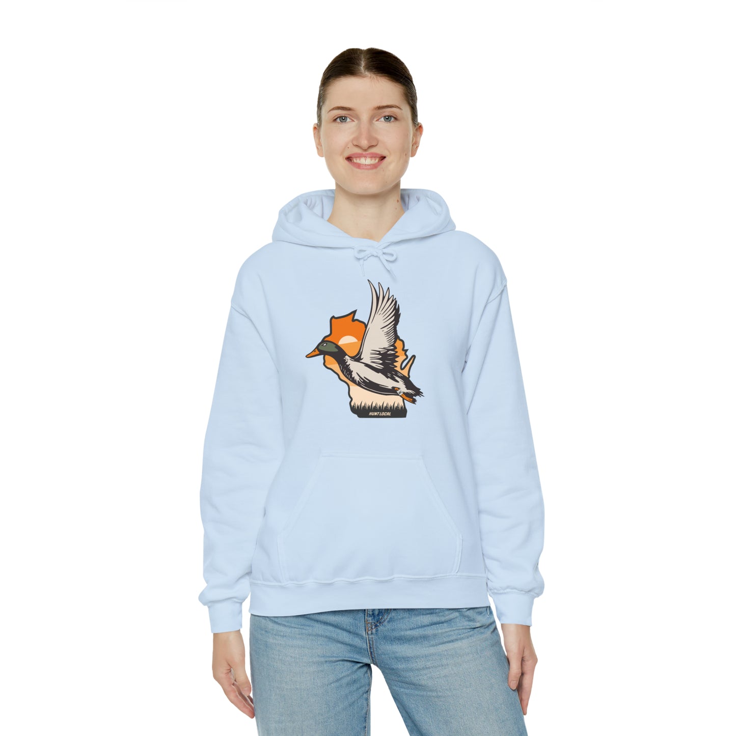 Wisconsin - Hunt Local Waterfowl Hoodie