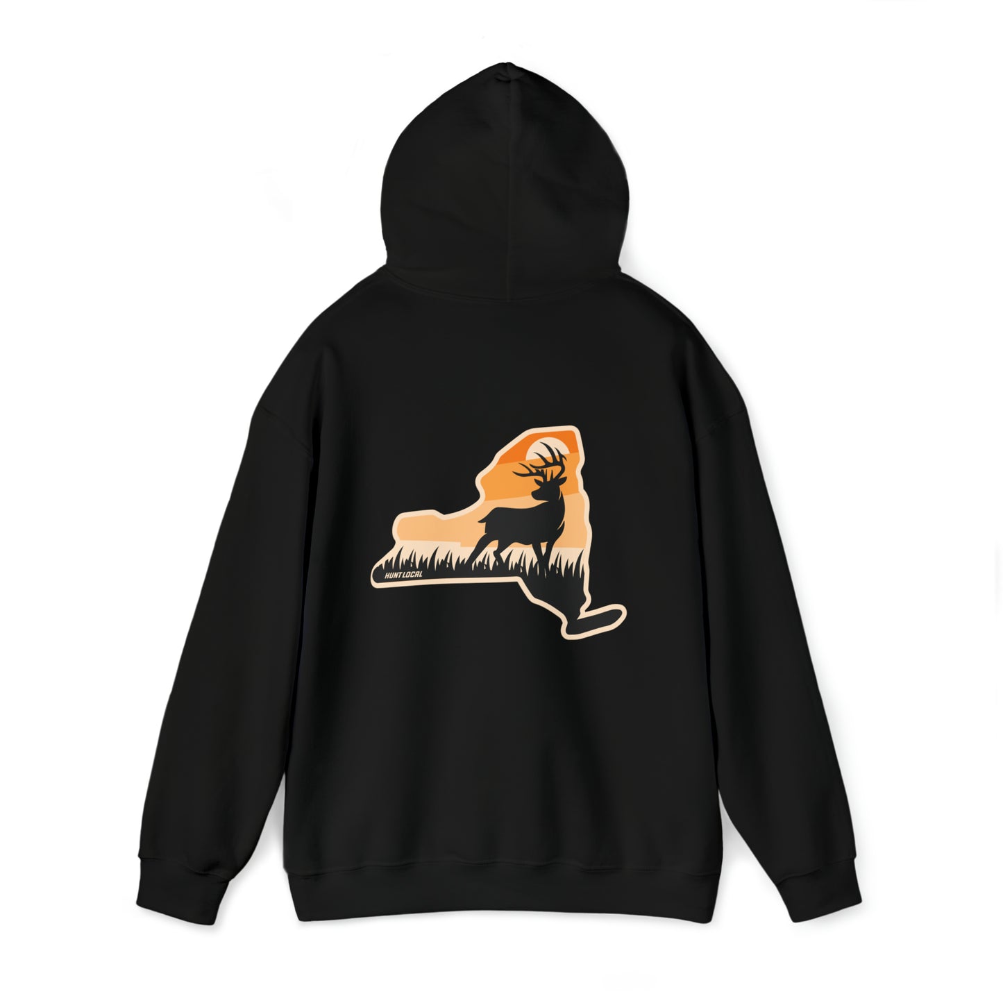 New York - Sunset Buck Hoodie (back)