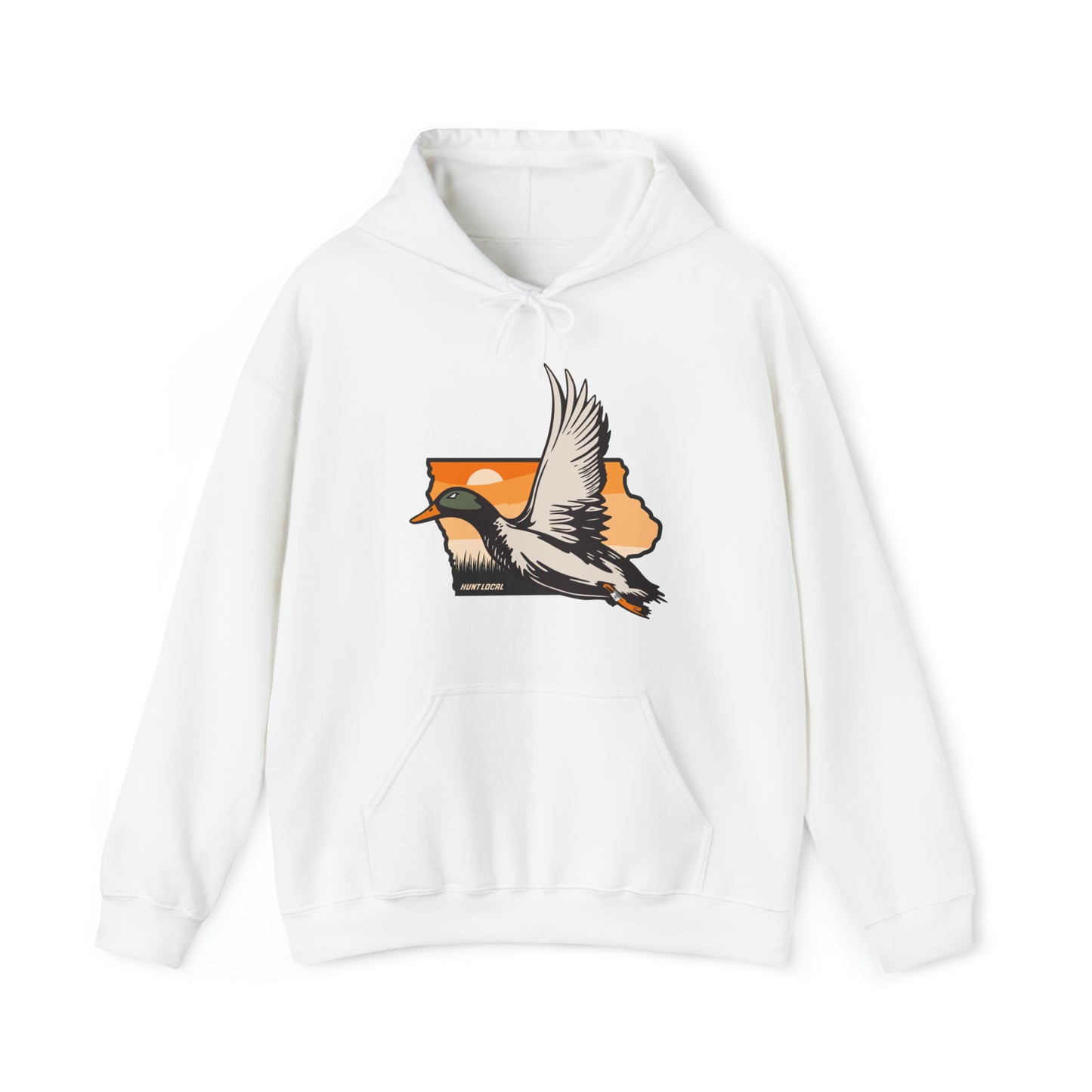 Iowa - Hunt Local Waterfowl Hoodie