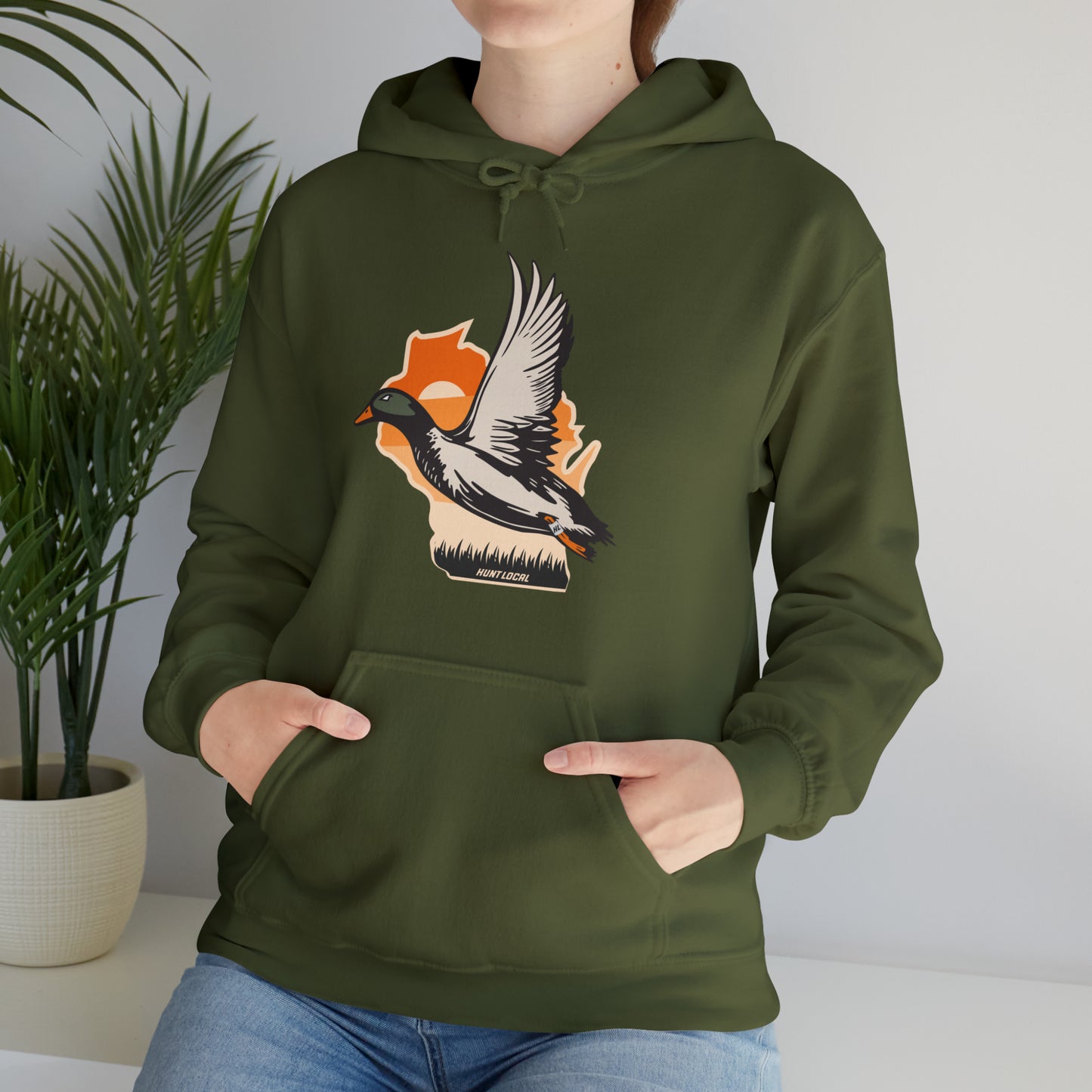 Wisconsin - Hunt Local Waterfowl Hoodie