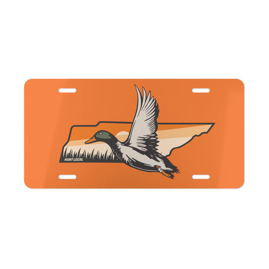 Tennessee - Waterfowl License Plate (orange)