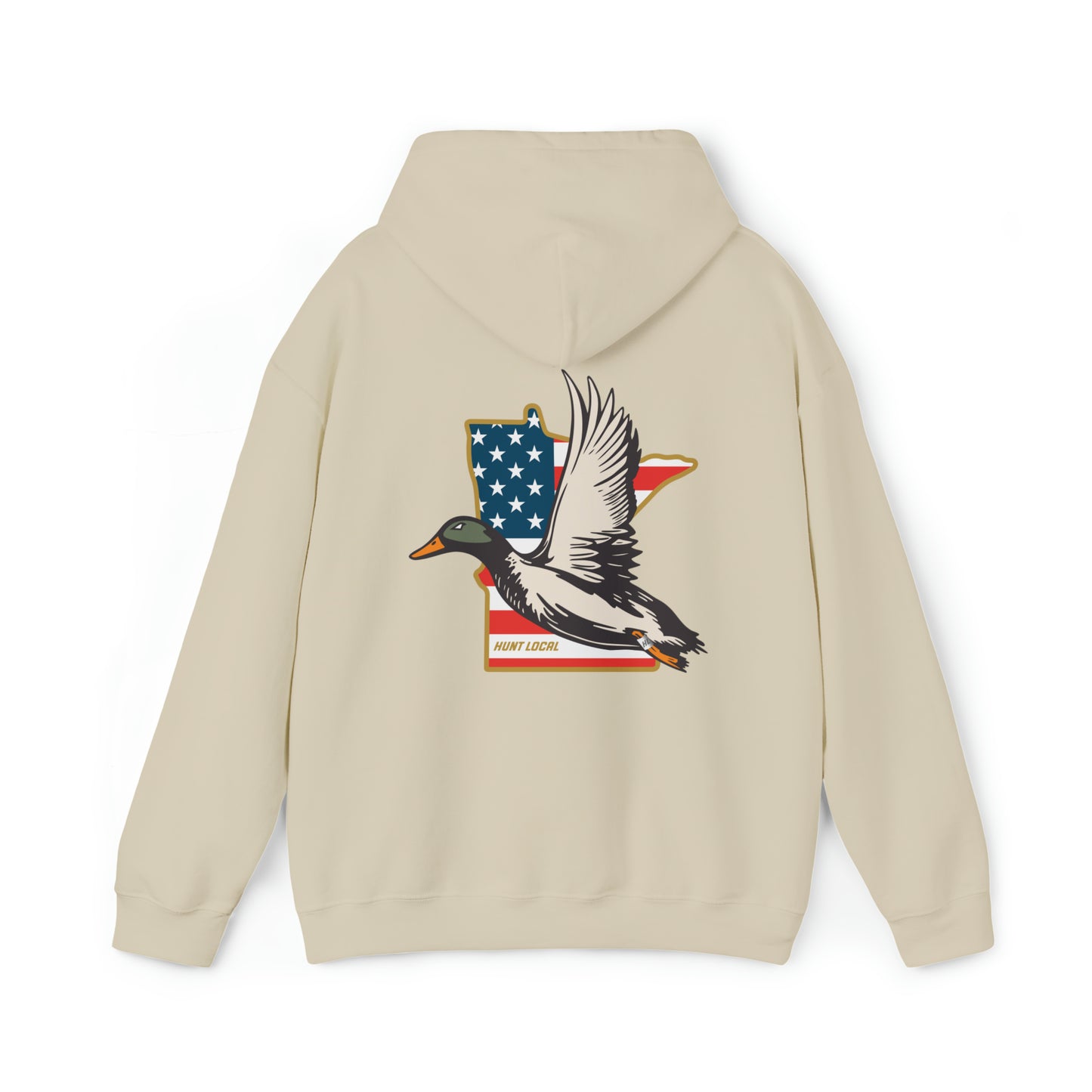 Minnesota - USA Waterfowl Hoodie (back)