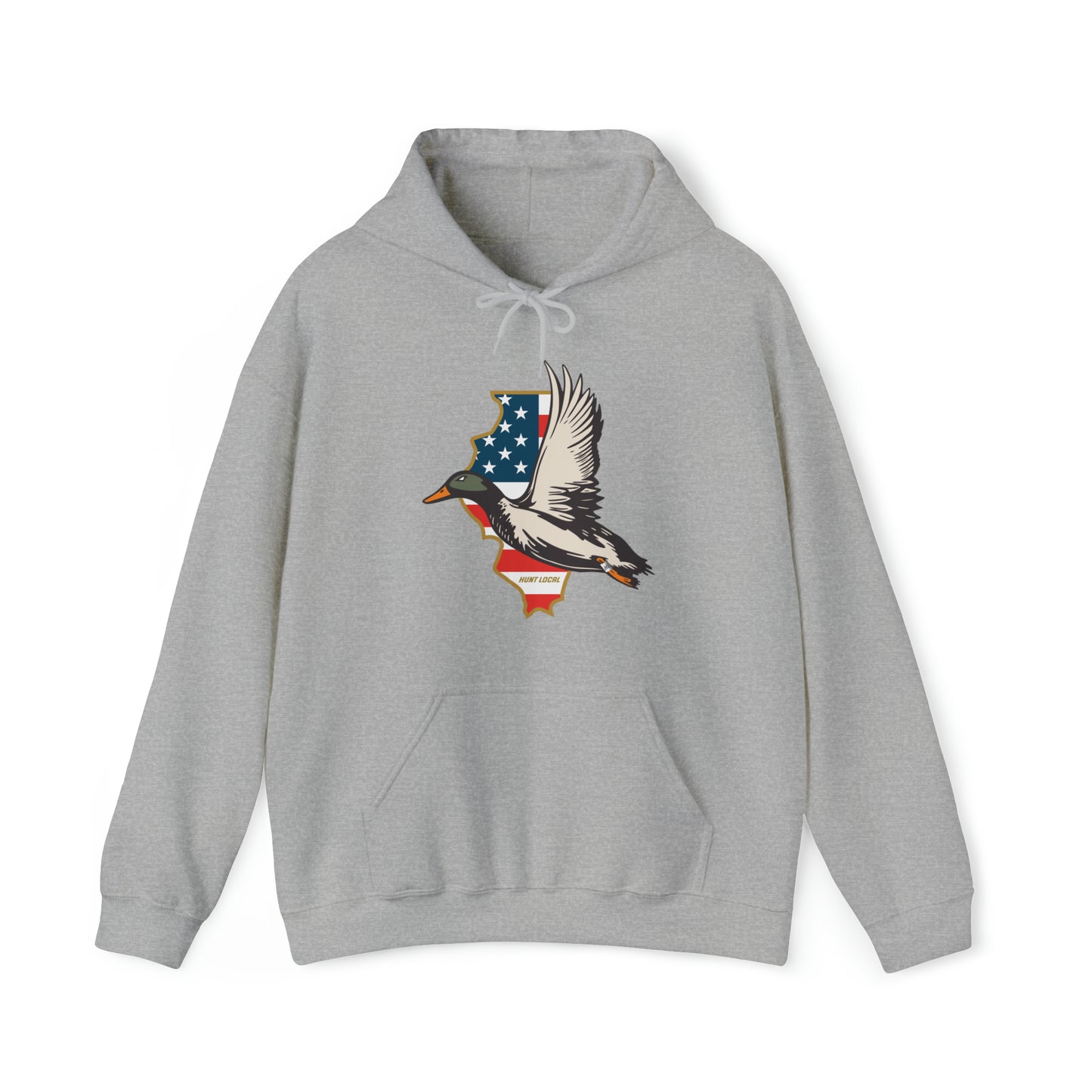 Illinois - USA Waterfowl Hoodie