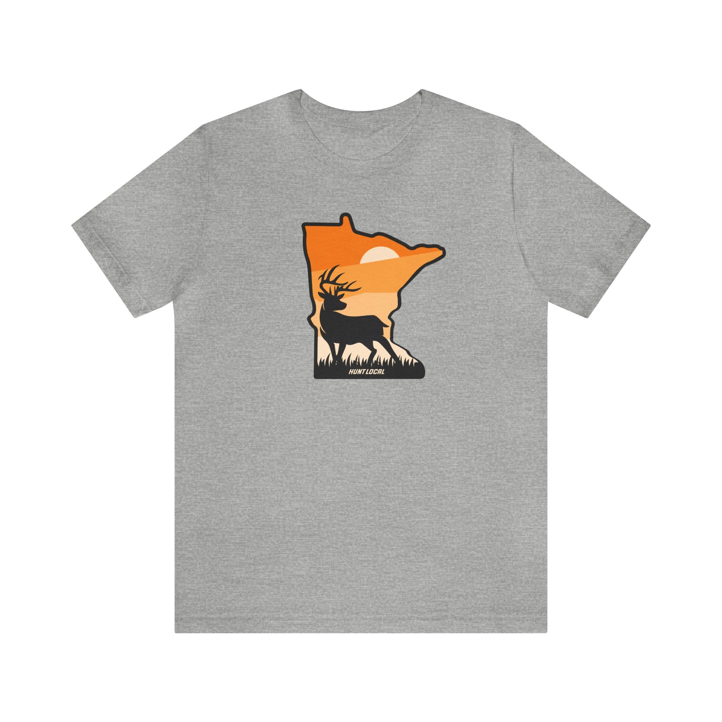 Minnesota - Sunset Buck Front Tee