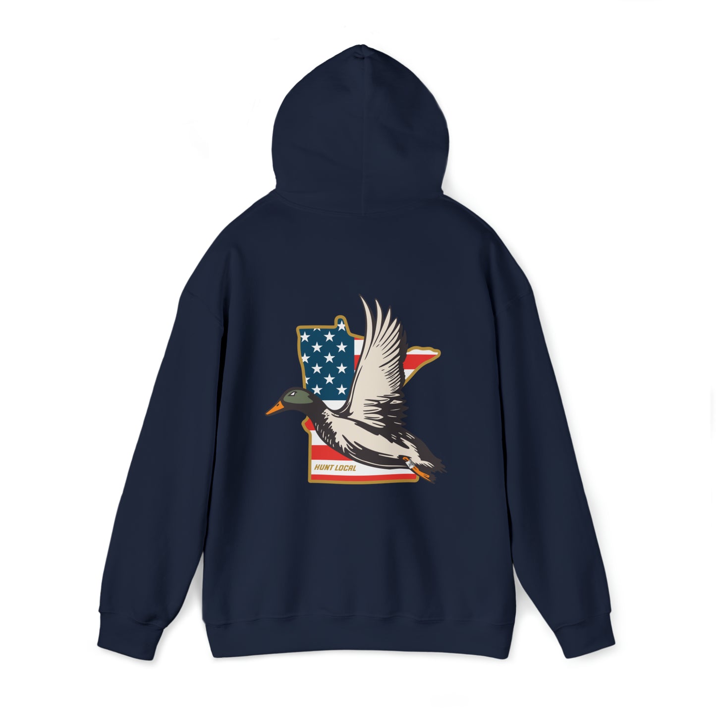 Minnesota - USA Waterfowl Hoodie (back)