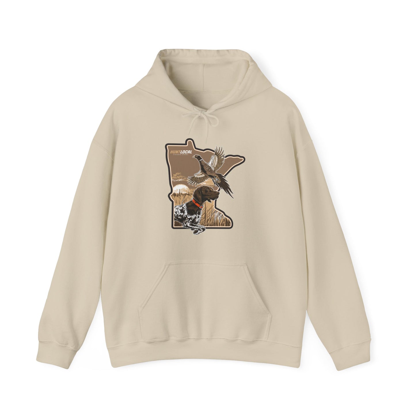 Minnesota - Upland Bird Dog Hoodie