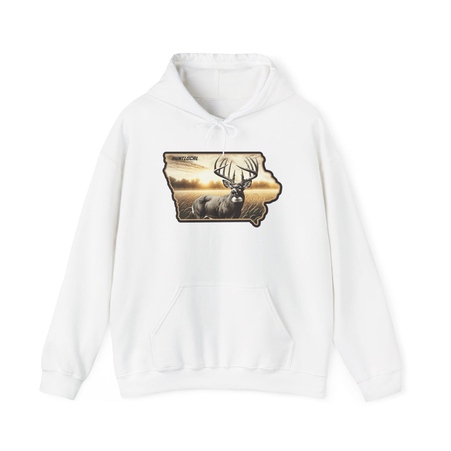 Iowa - Whitetail Buck Hoodie