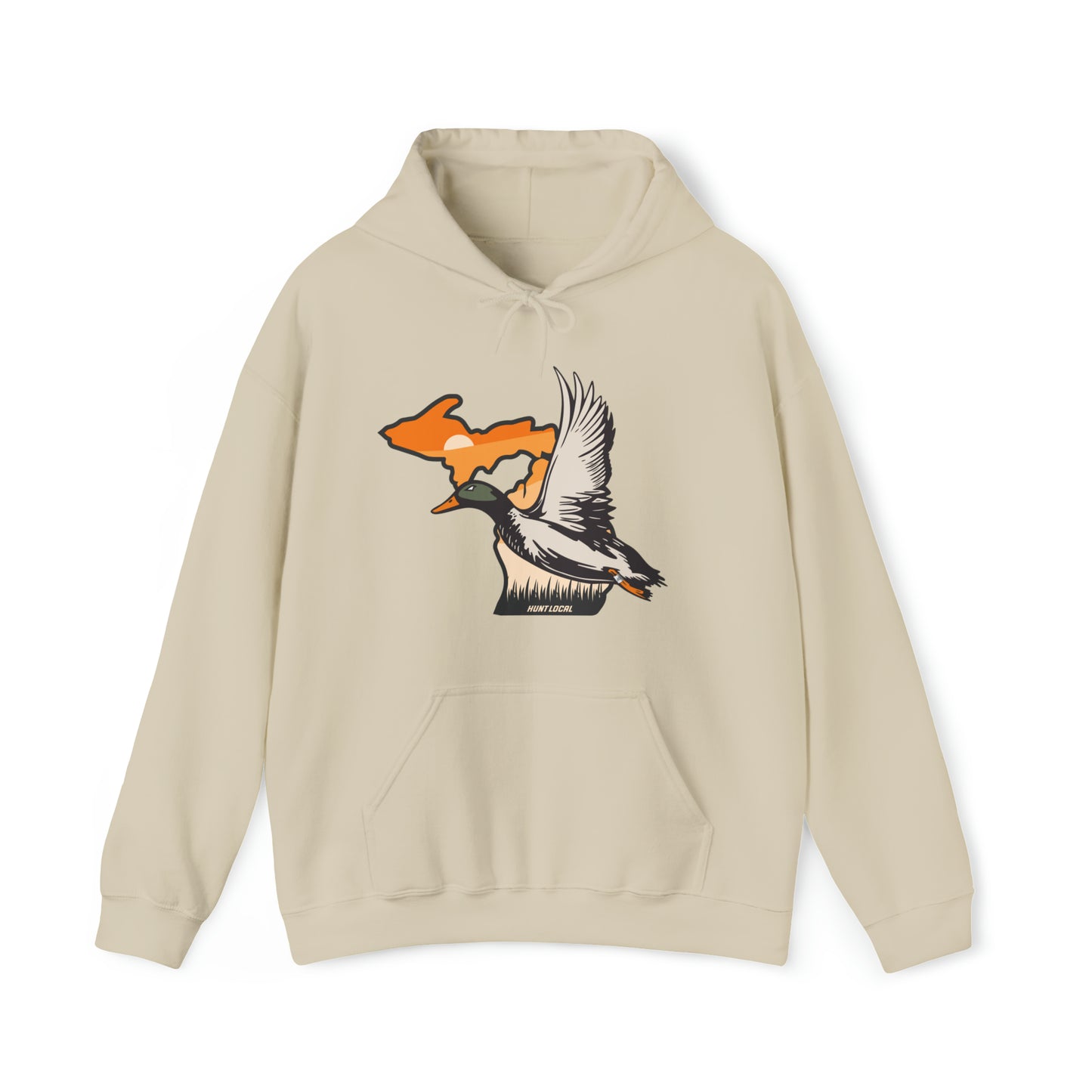 Michigan - Hunt Local Waterfowl Hoodie