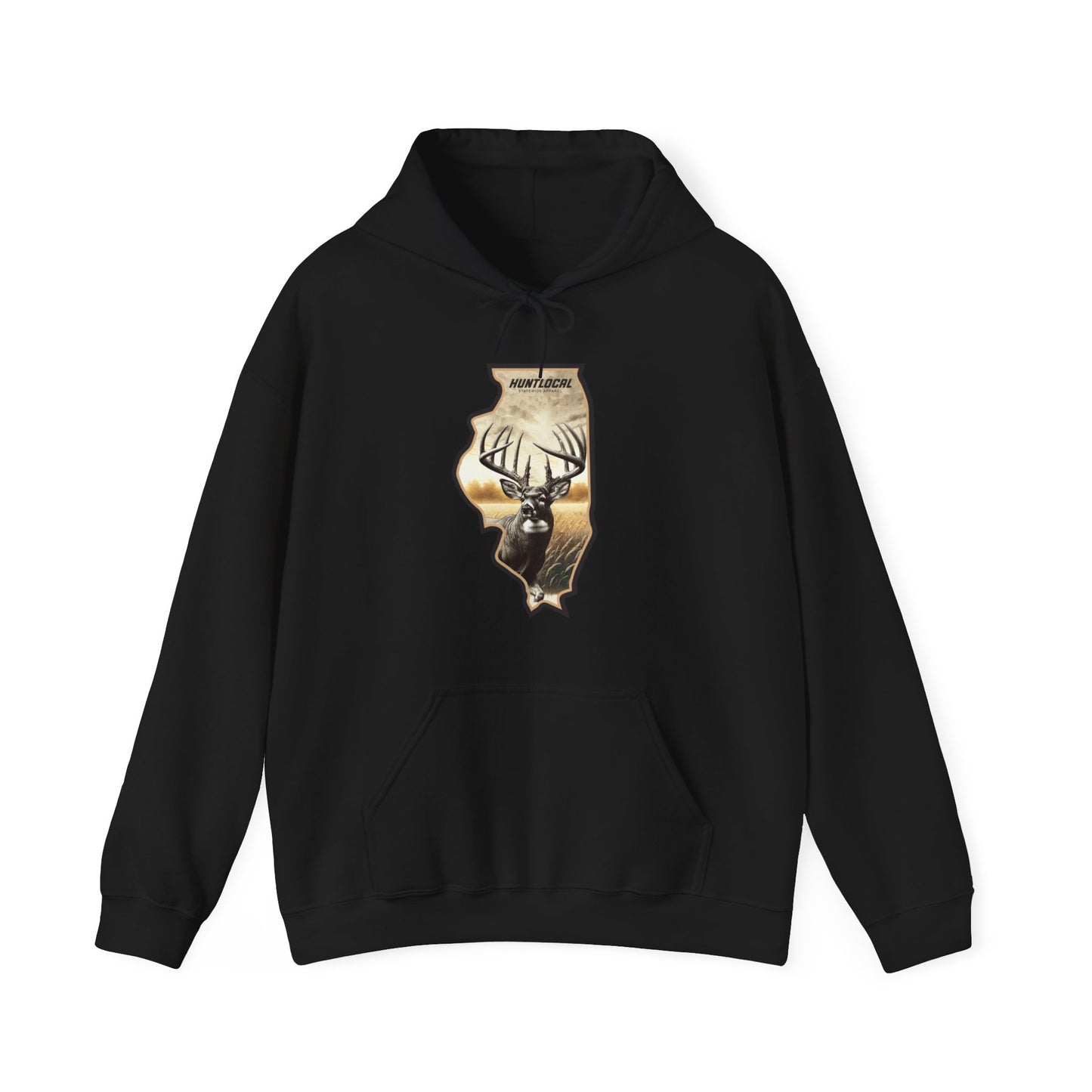 Illinois - Whitetail Buck Hoodie