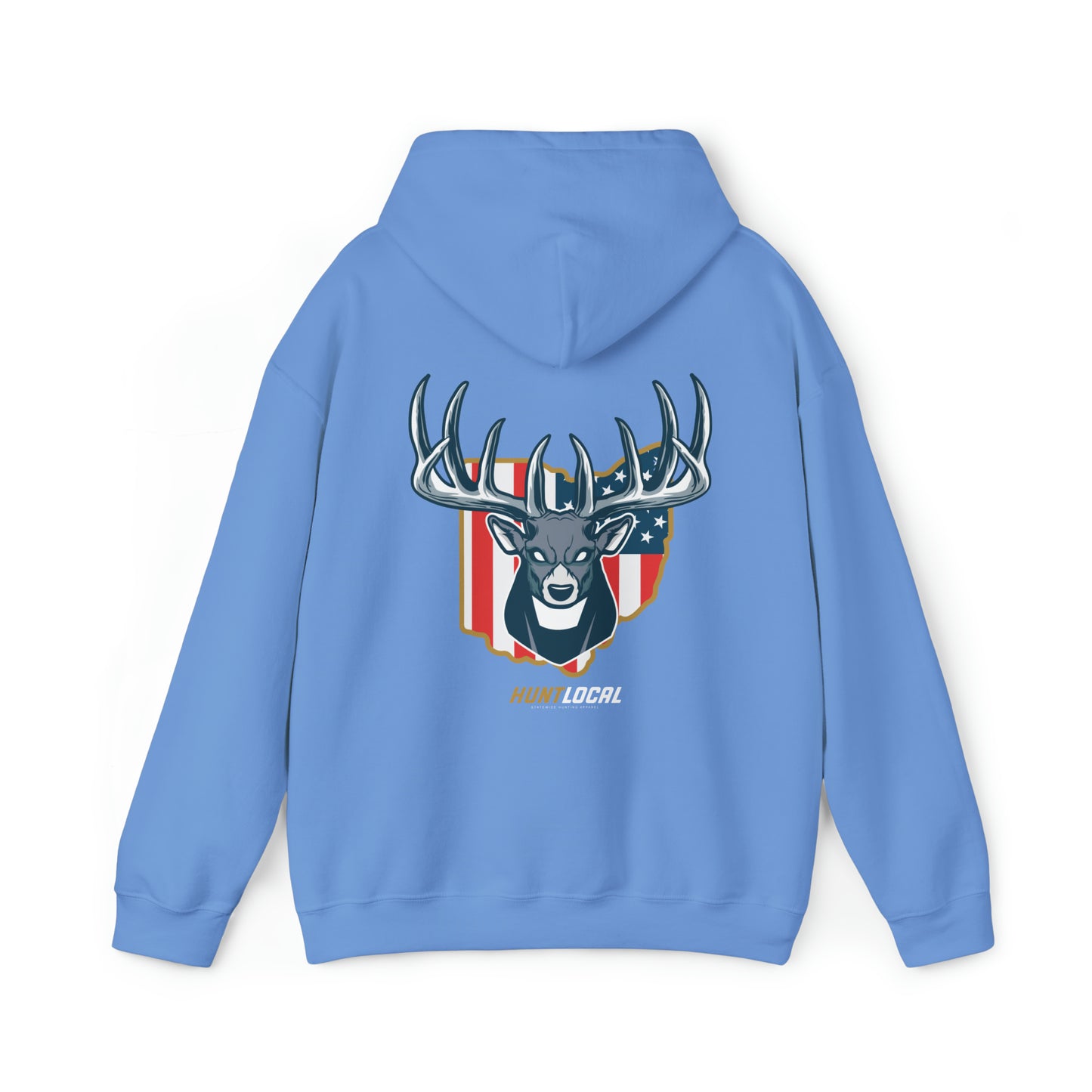 Ohio - USA Buck Hoodie (back)