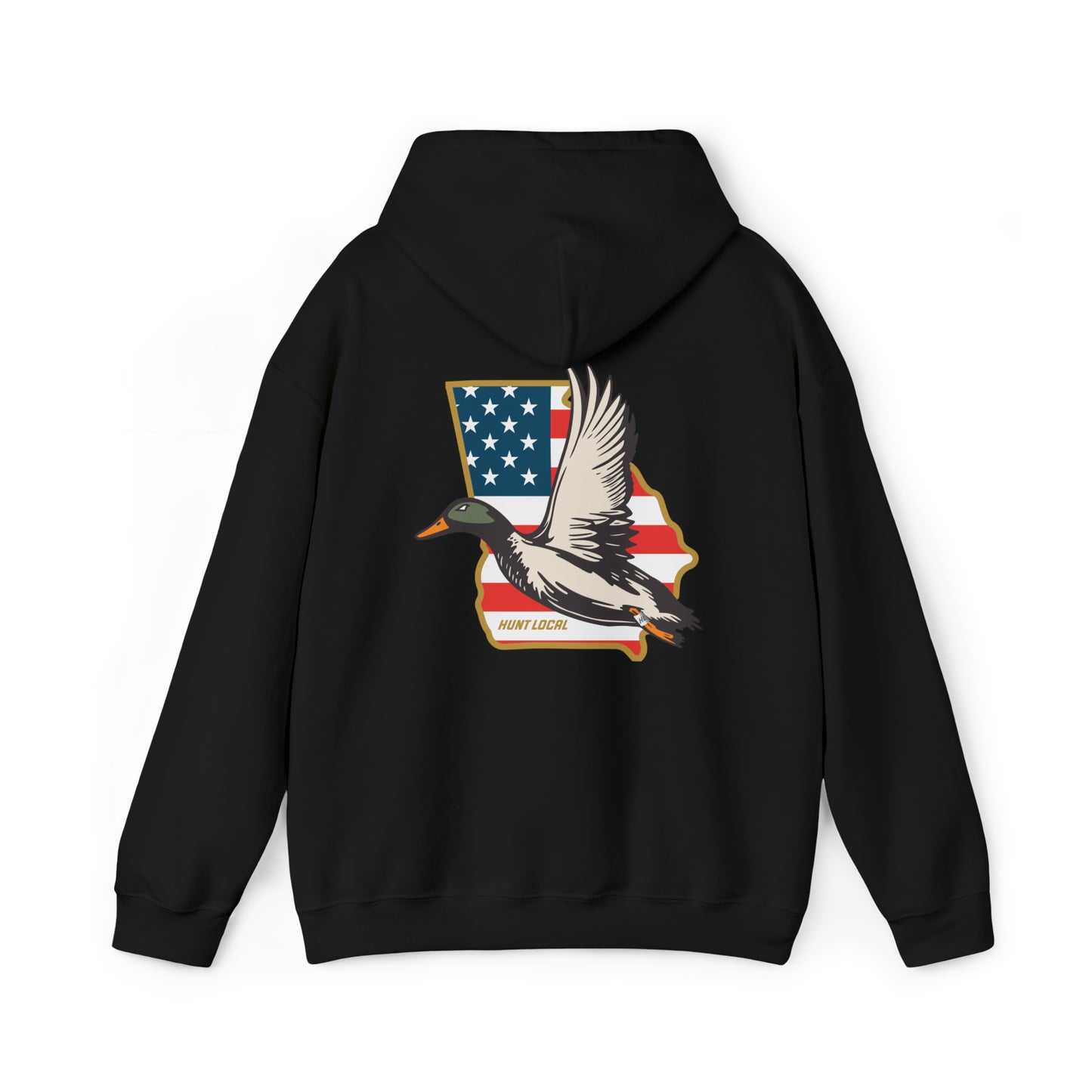 Georgia - USA Waterfowl Hoodie (back)