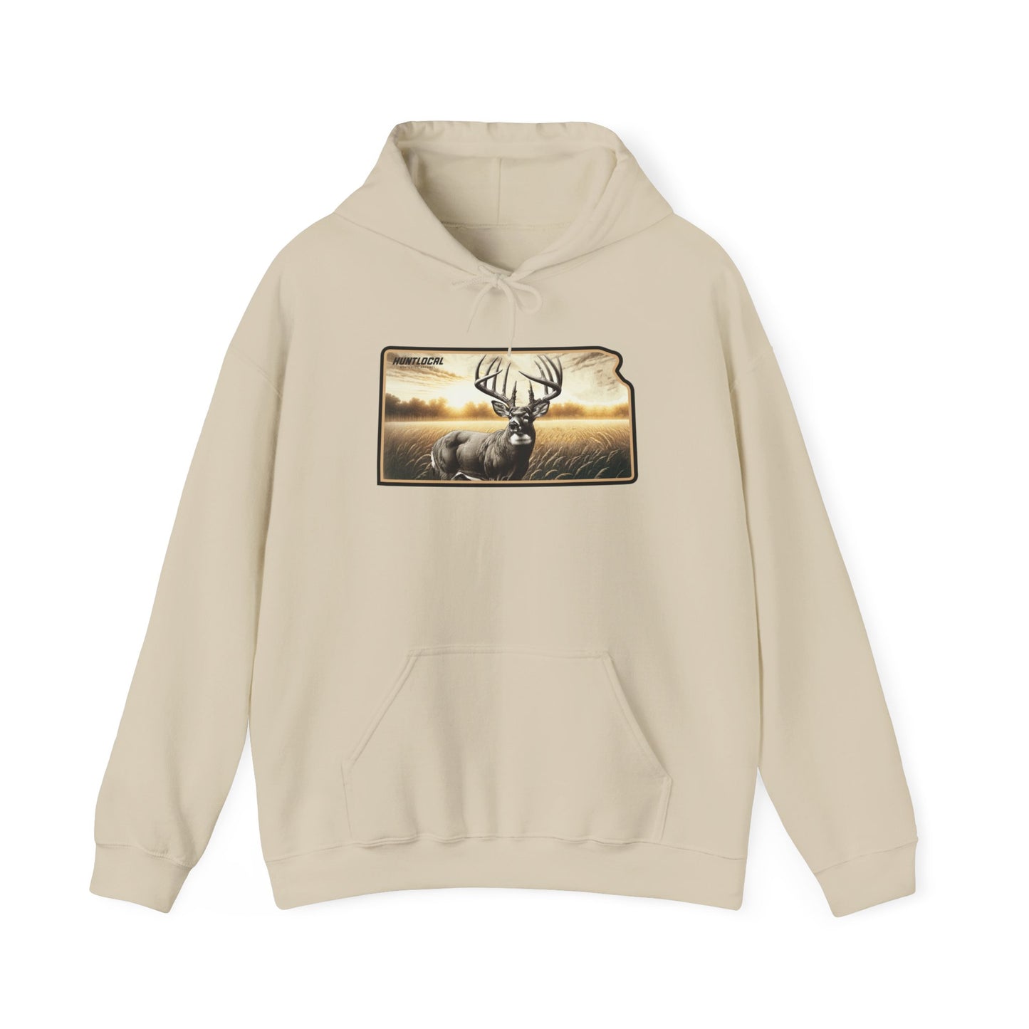 Kansas - Whitetail Buck Hoodie