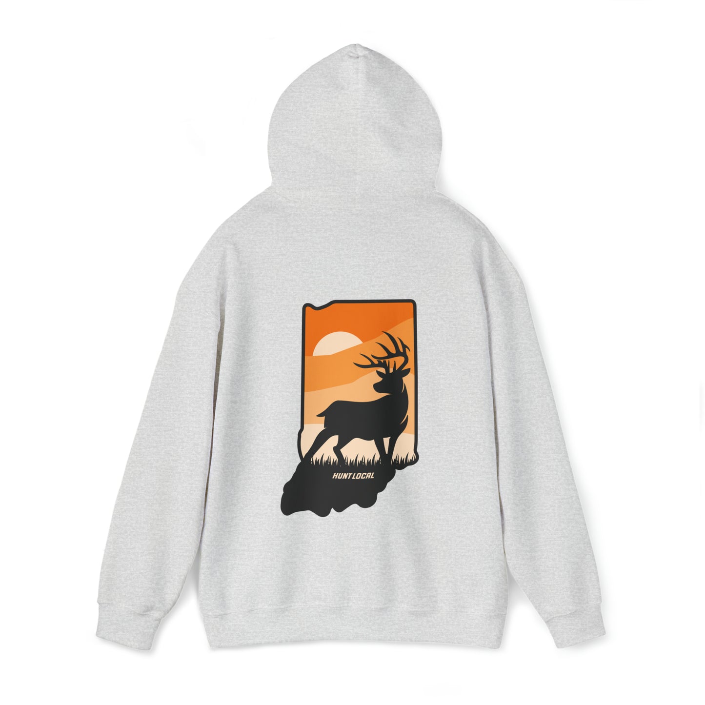 Indiana - Sunset Buck Hoodie (back)