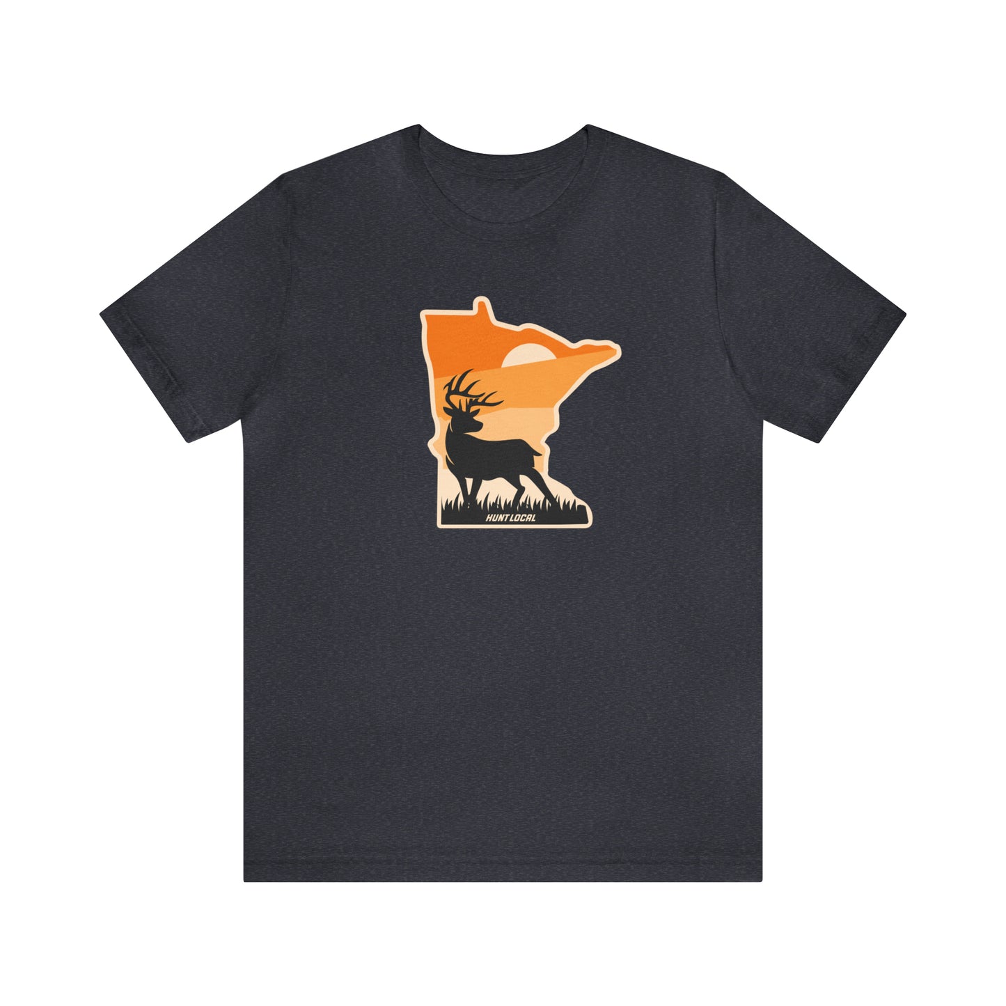 Minnesota - Sunset Buck Front Tee