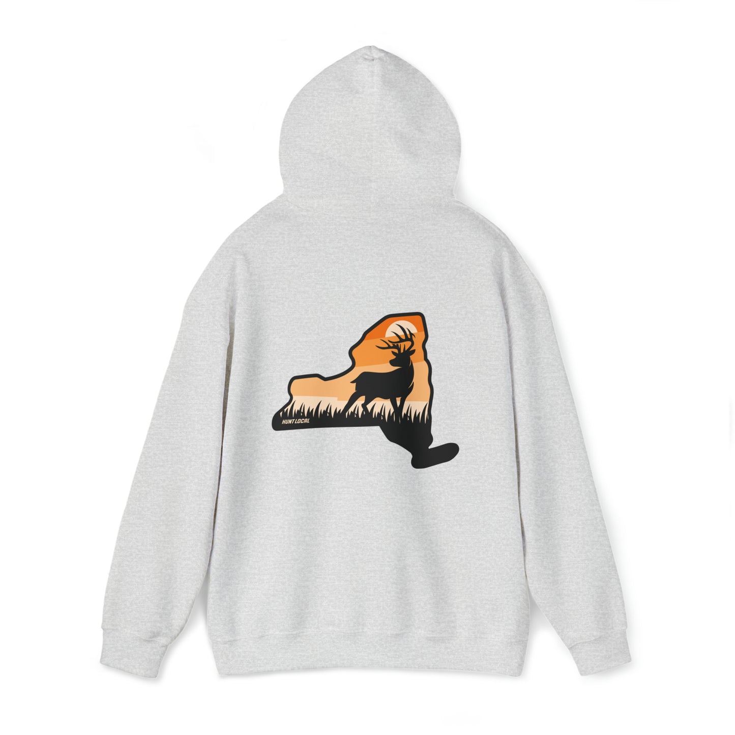 New York - Sunset Buck Hoodie (back)