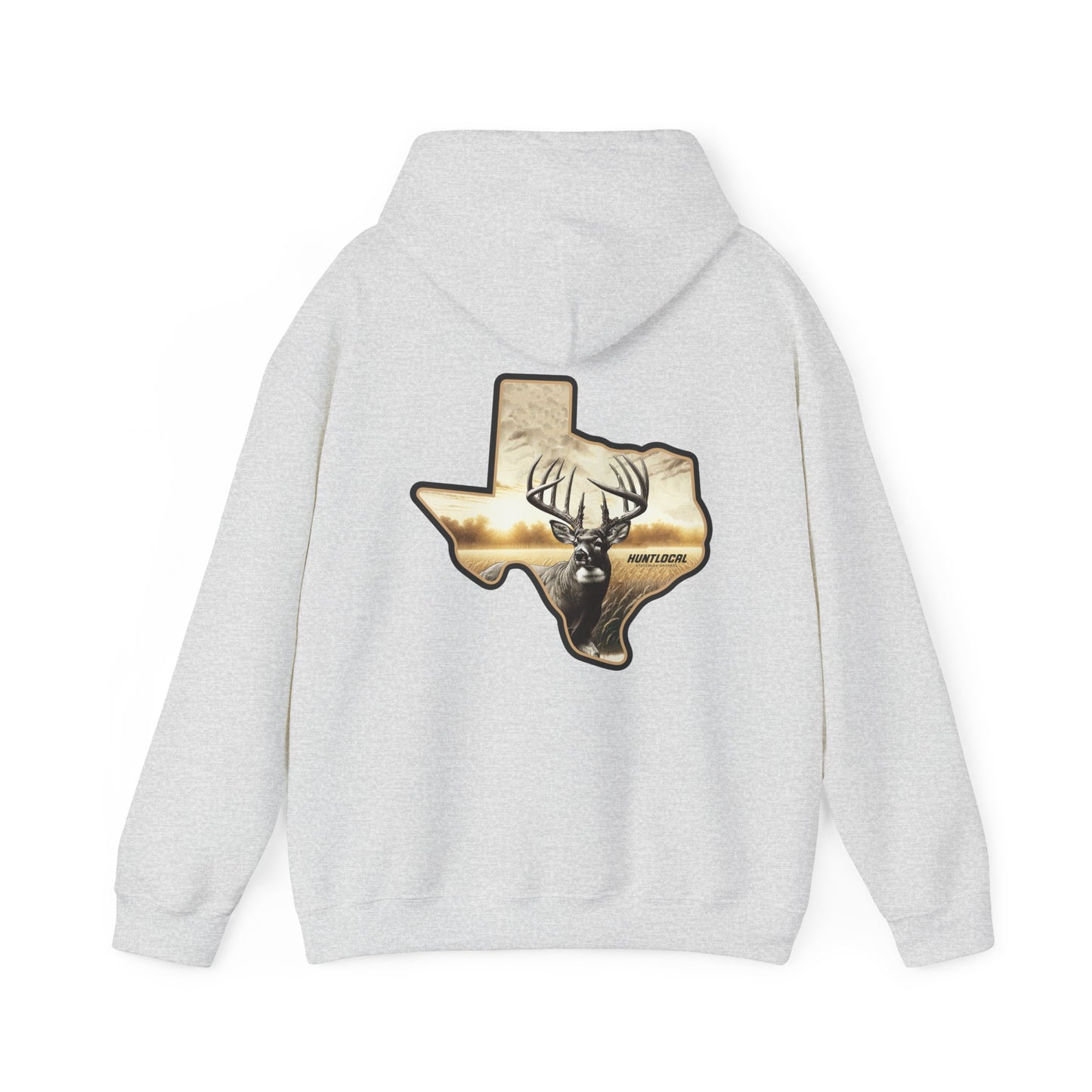 Texas - Whitetail Buck Hoodie (back)