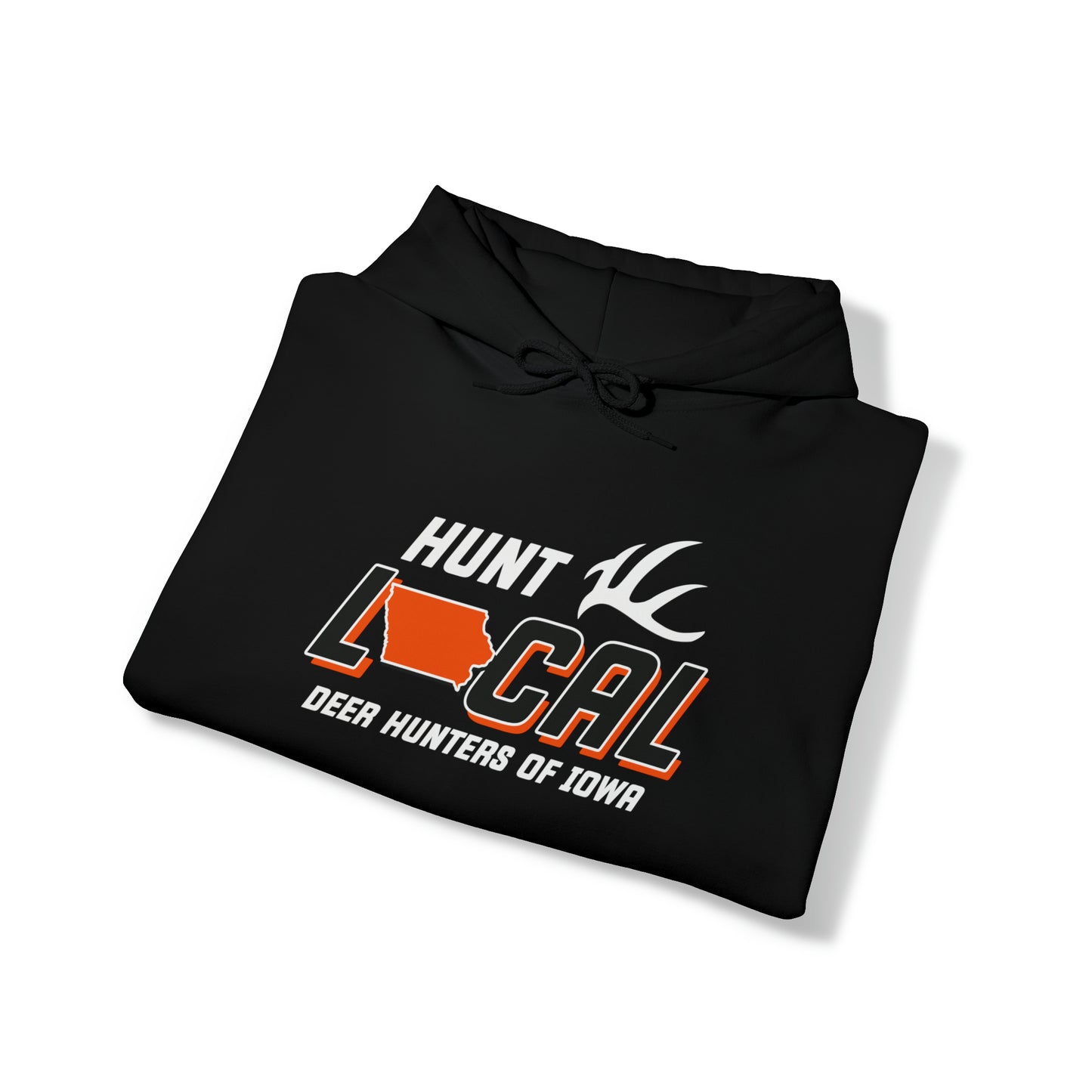 Iowa - Hunt Local Buck Hoodie